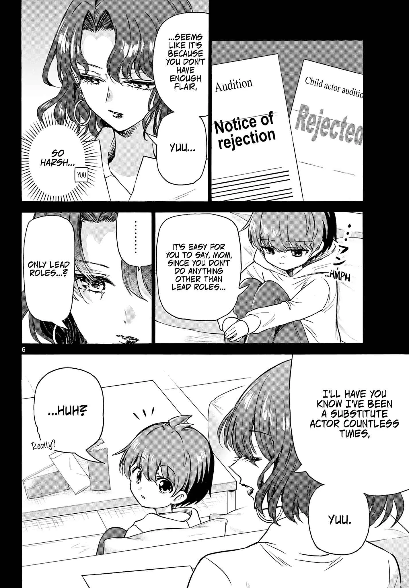Mikadono Sanshimai wa Angai, Choroi Chapter 46 page 6