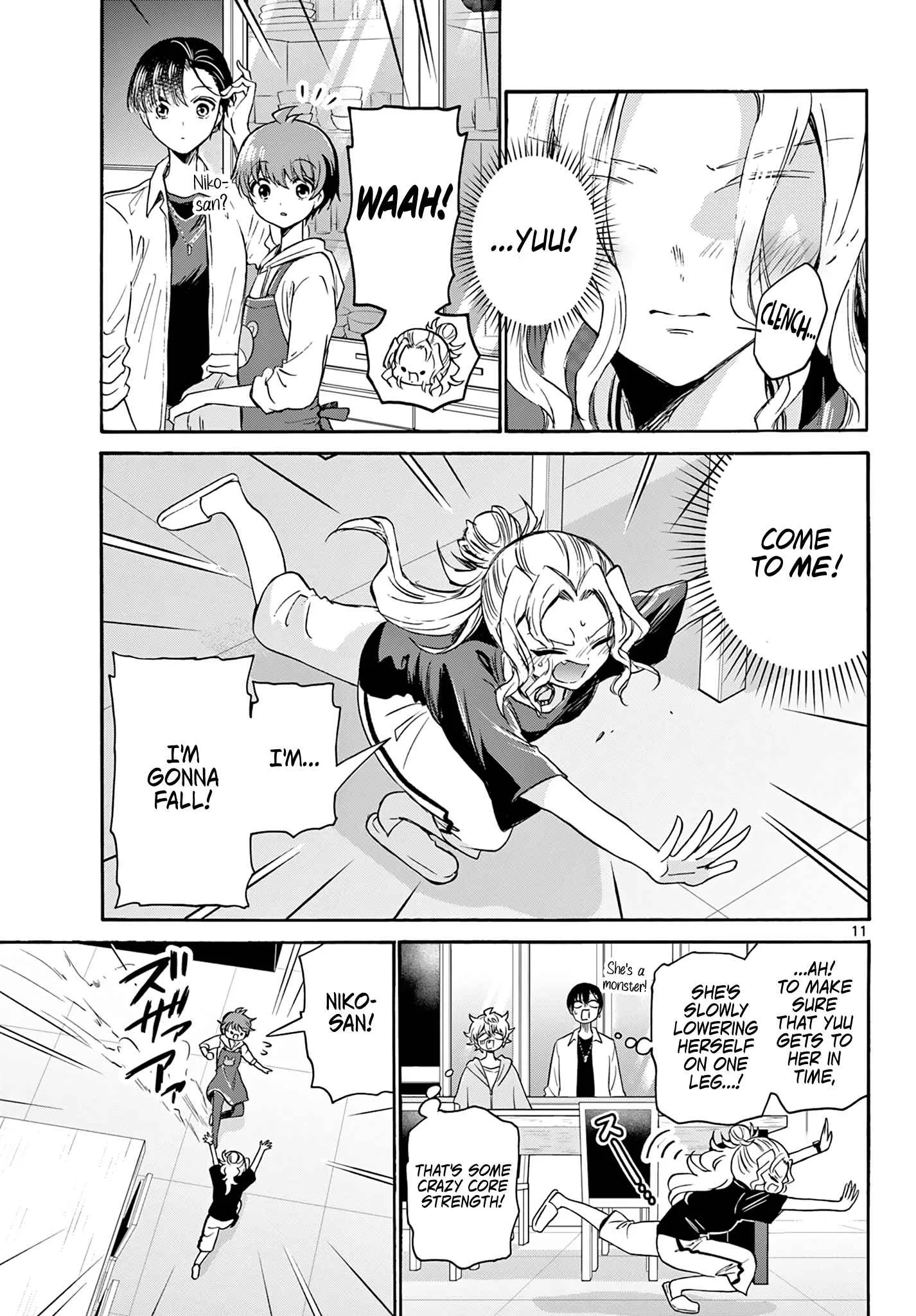 Mikadono Sanshimai wa Angai, Choroi Chapter 48 page 11