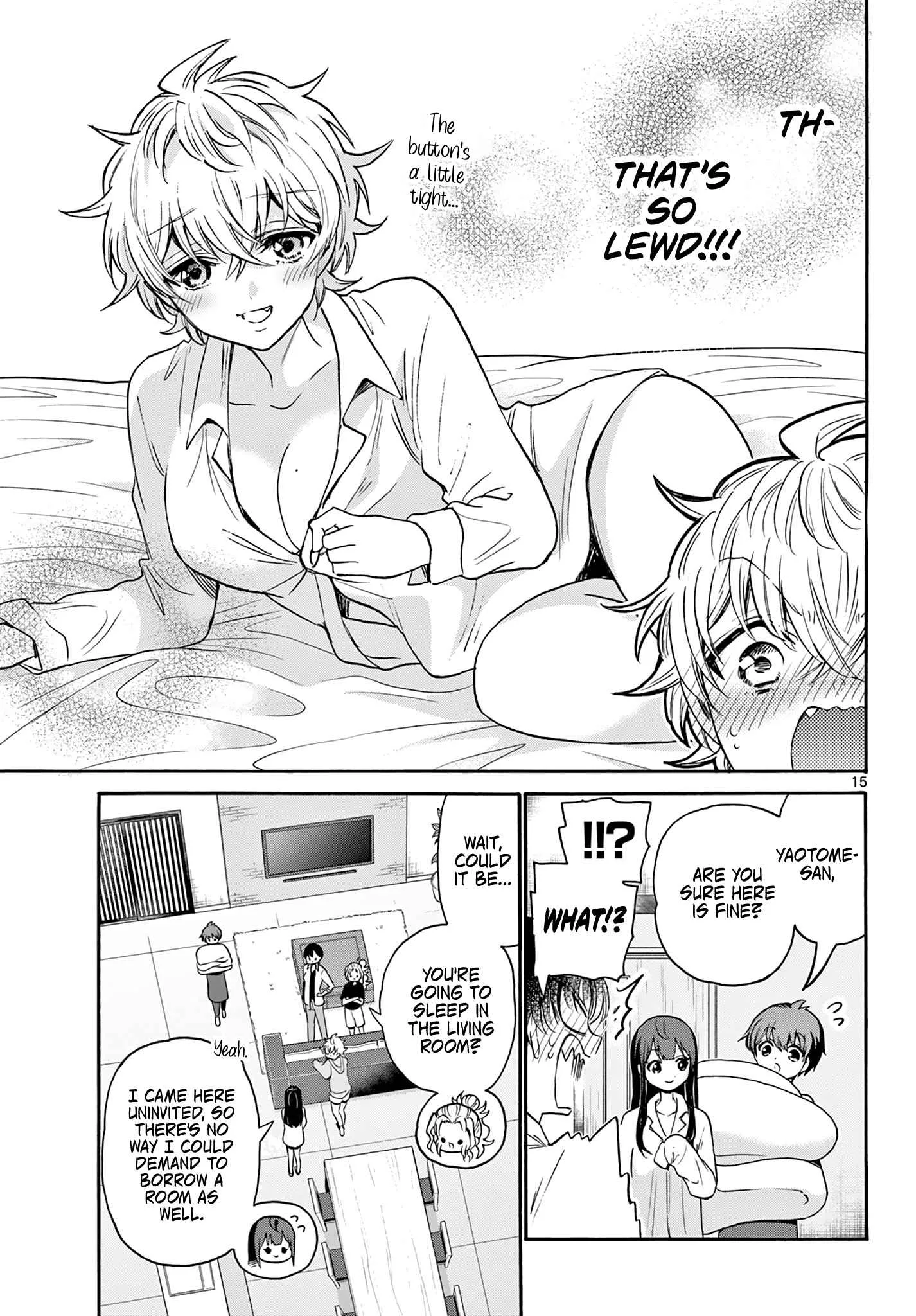 Mikadono Sanshimai wa Angai, Choroi Chapter 49 page 15