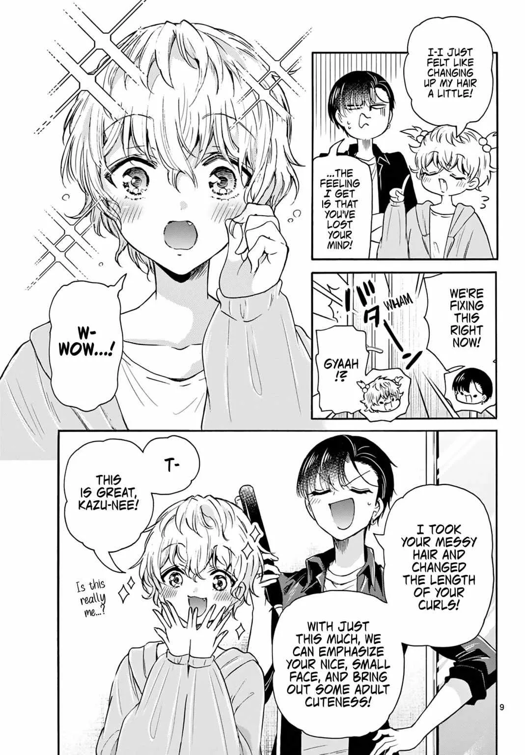 Mikadono Sanshimai wa Angai, Choroi Chapter 52 page 9