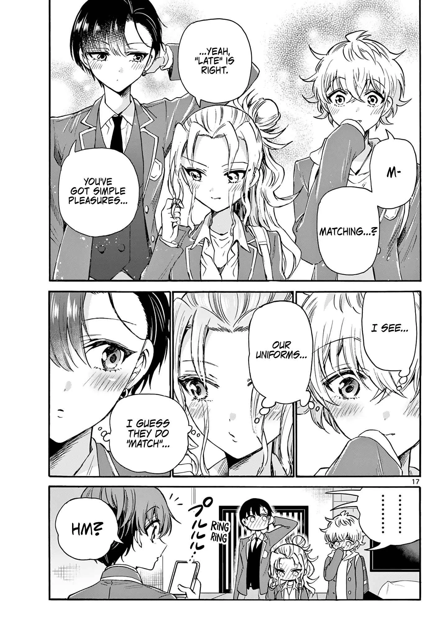 Mikadono Sanshimai wa Angai, Choroi Chapter 53 page 17