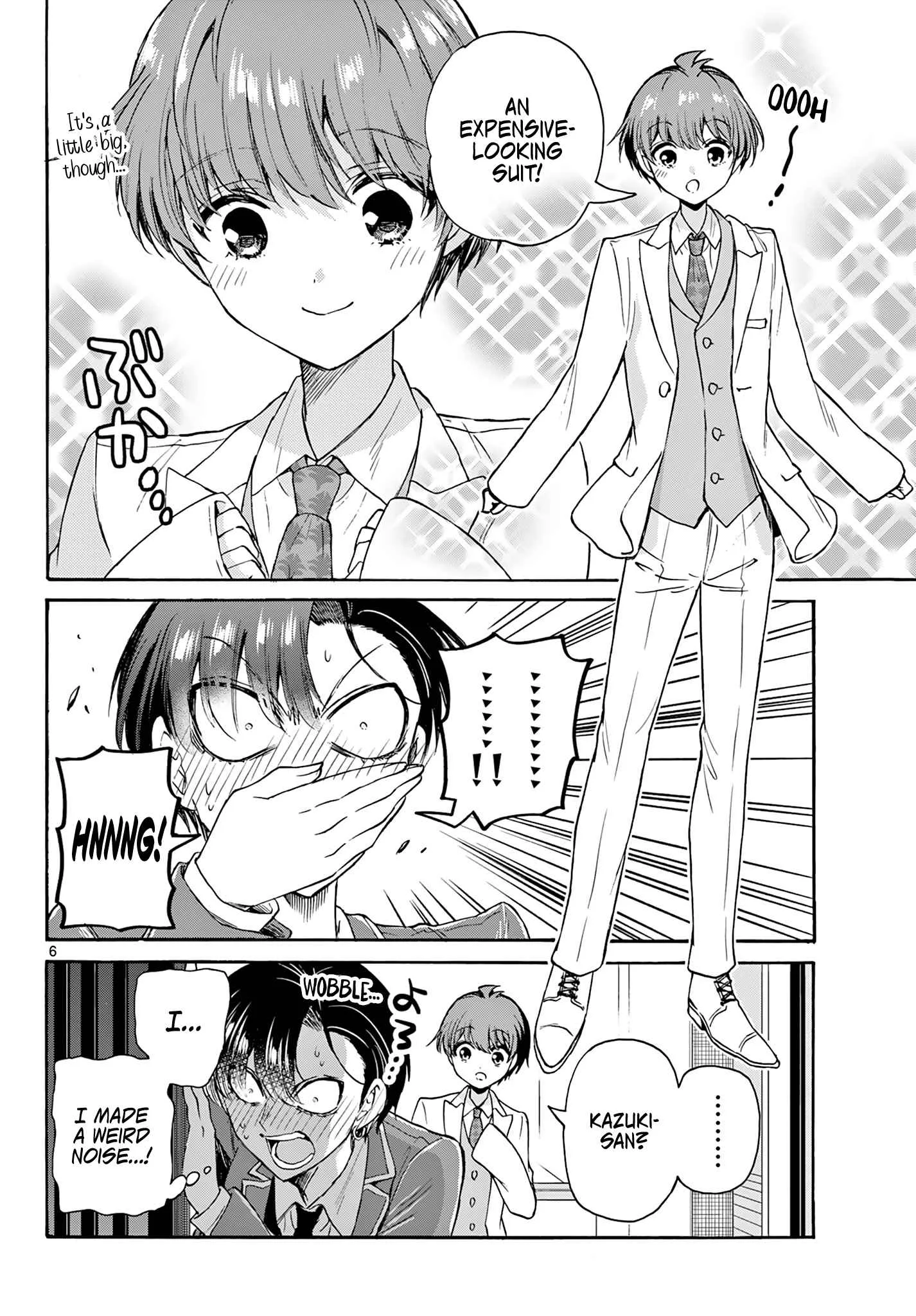 Mikadono Sanshimai wa Angai, Choroi Chapter 54 page 6