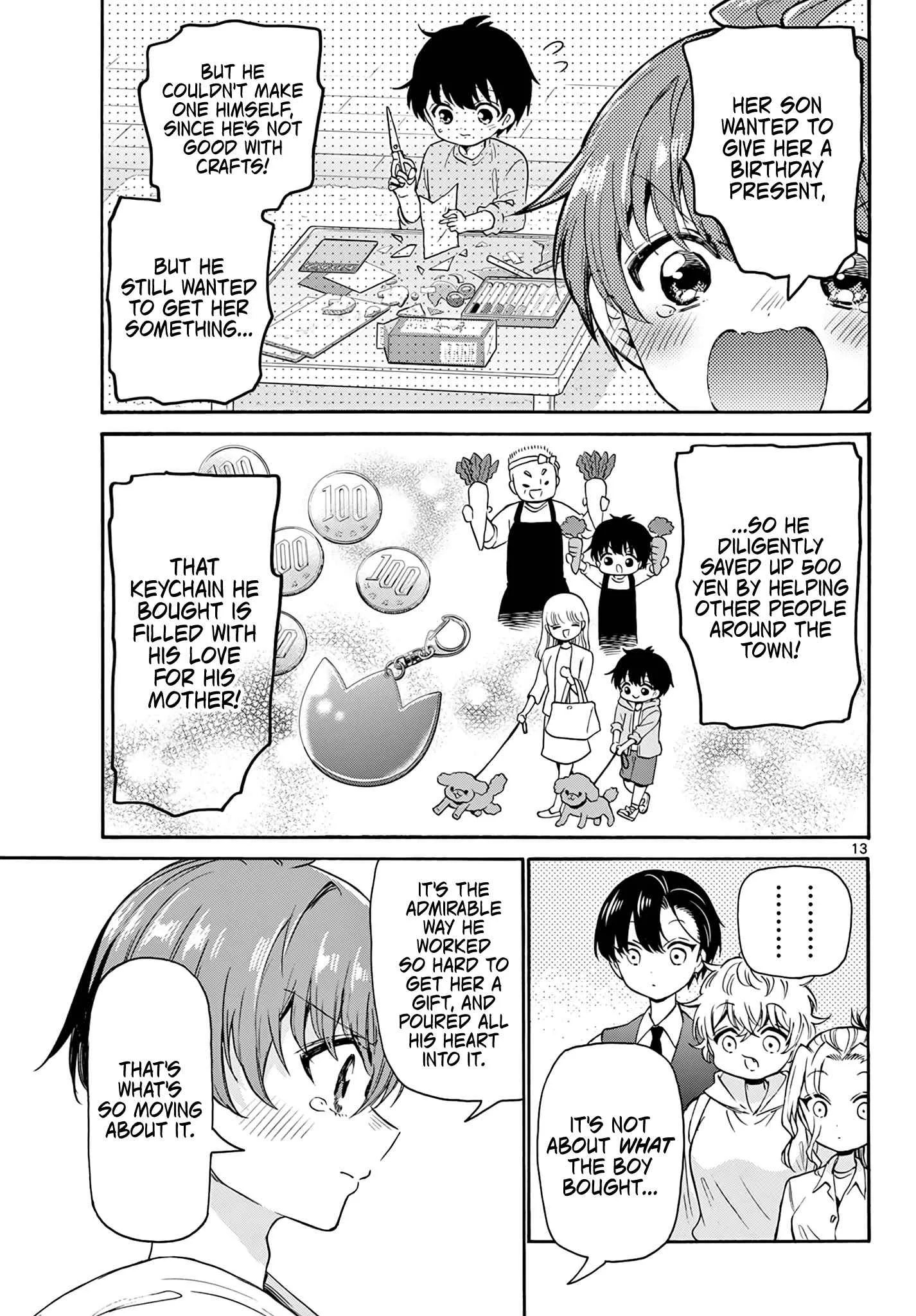 Mikadono Sanshimai wa Angai, Choroi Chapter 57 page 13