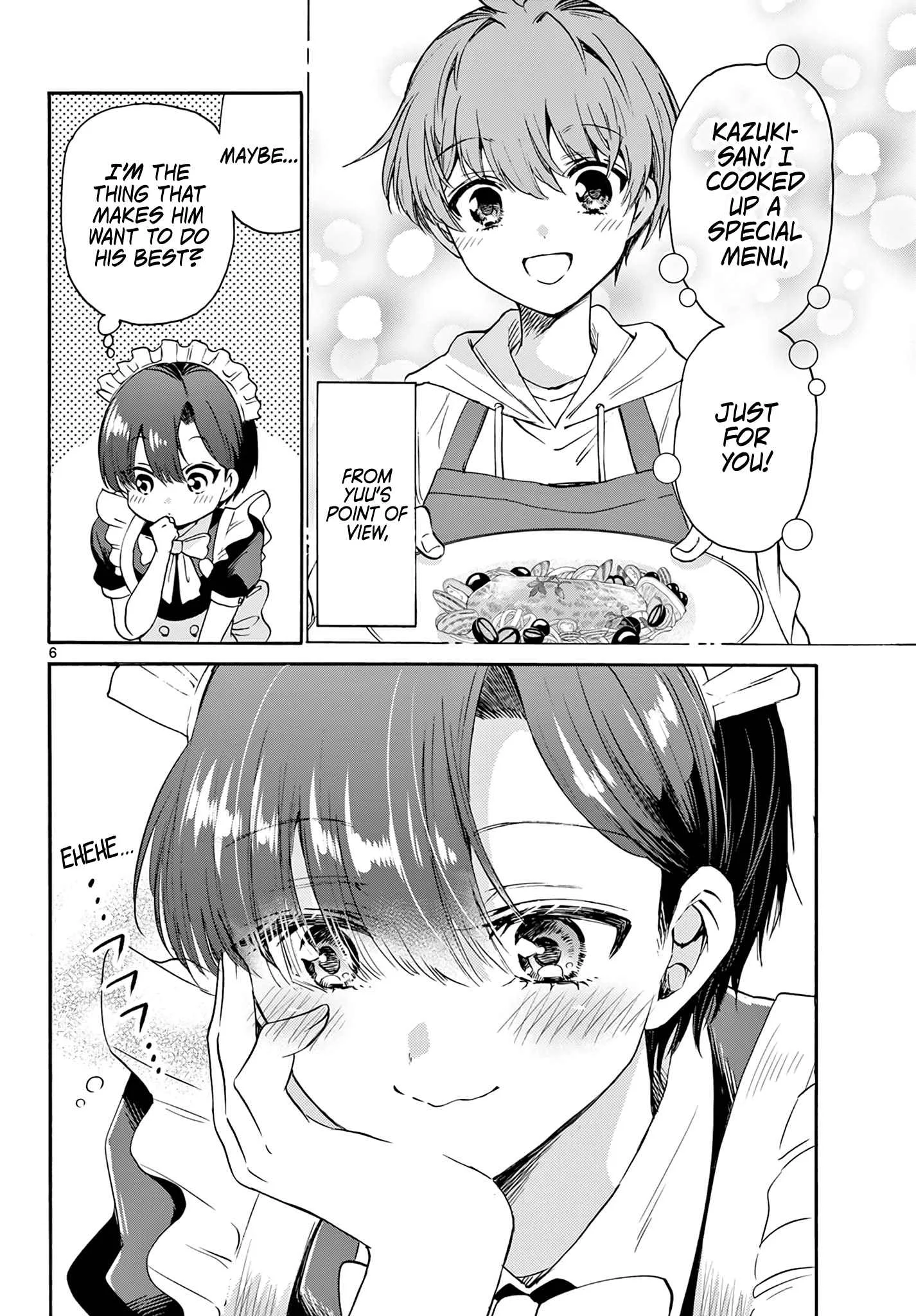 Mikadono Sanshimai wa Angai, Choroi Chapter 61 page 6