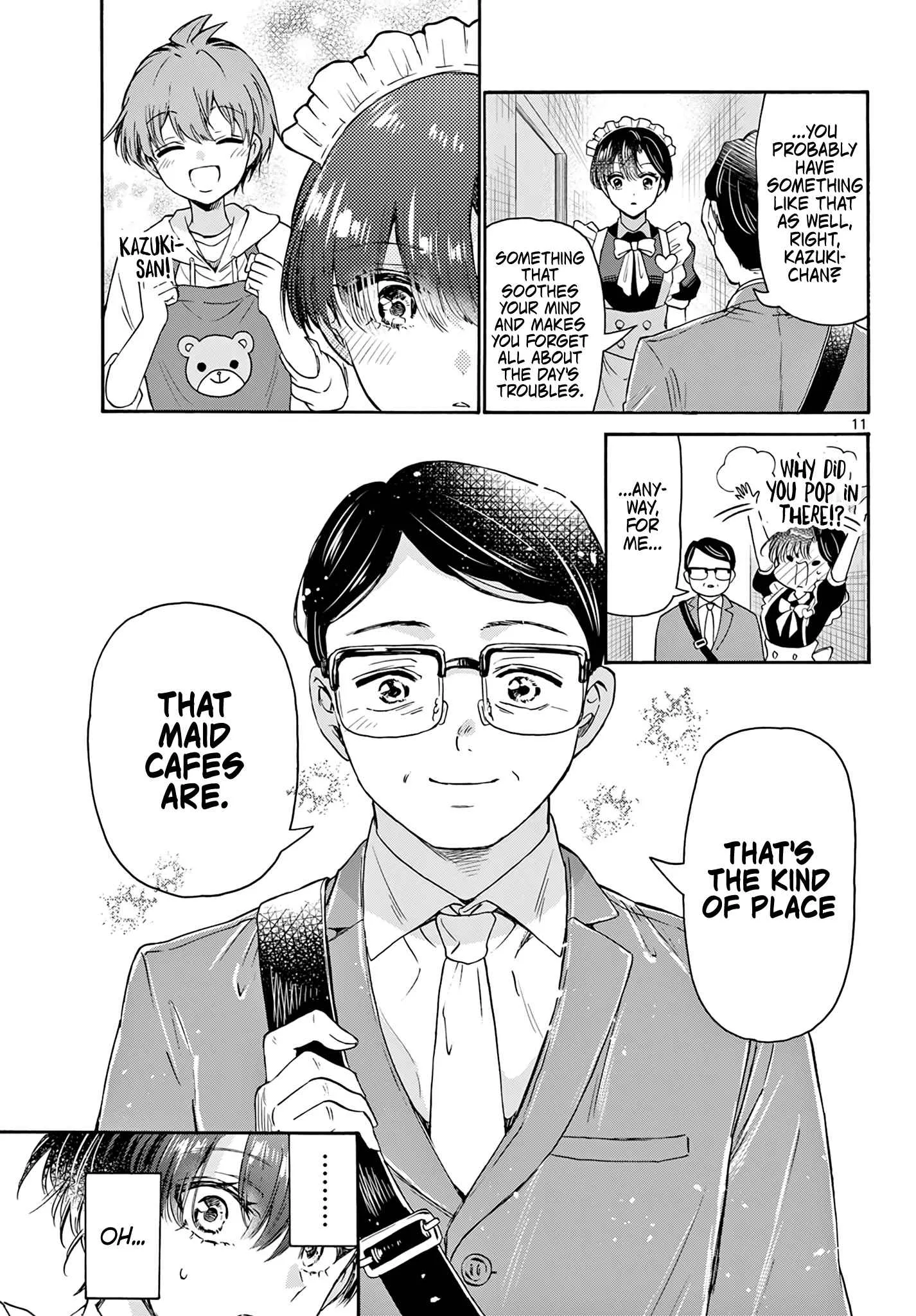 Mikadono Sanshimai wa Angai, Choroi Chapter 61 page 11