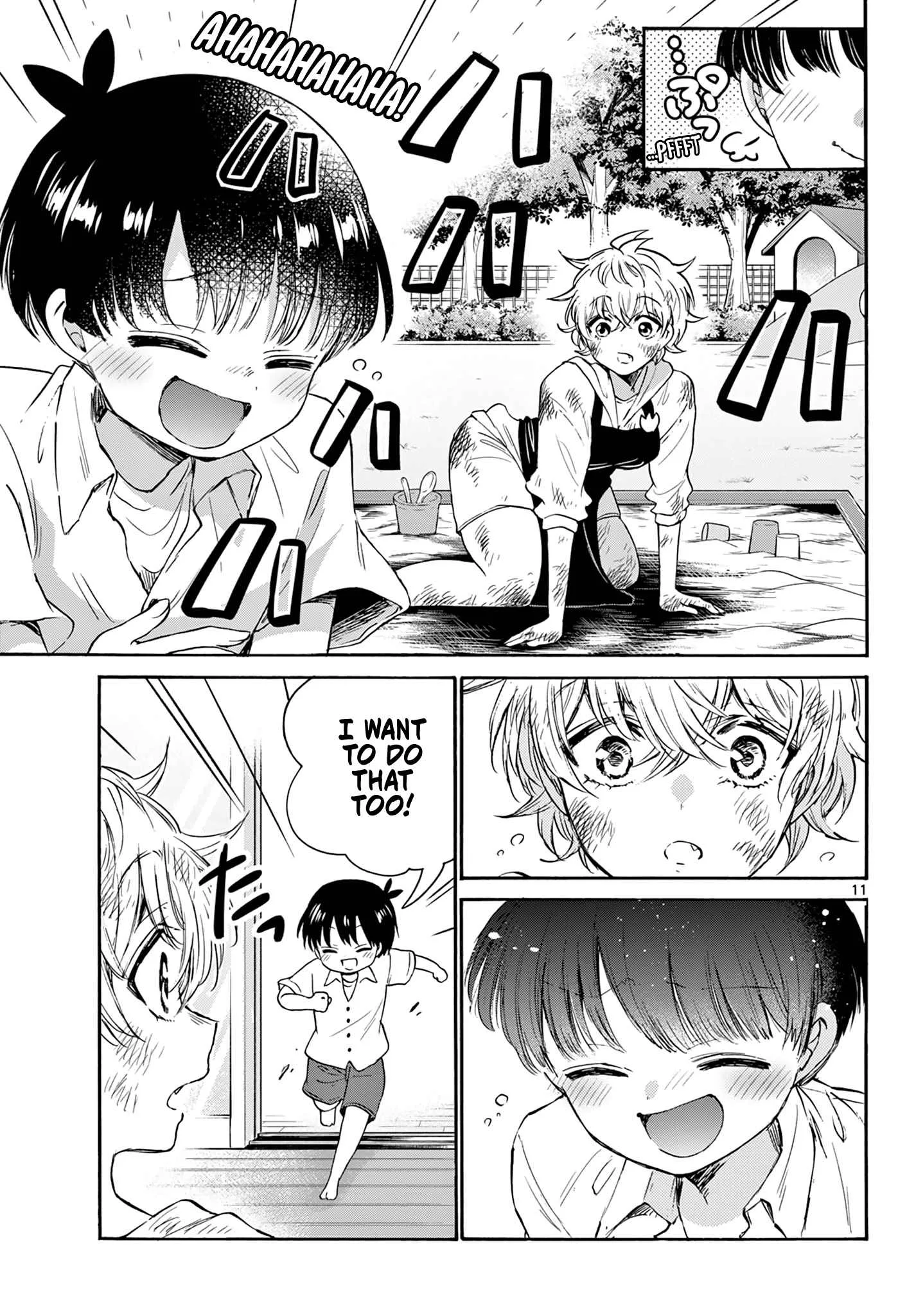 Mikadono Sanshimai wa Angai, Choroi Chapter 63 page 11