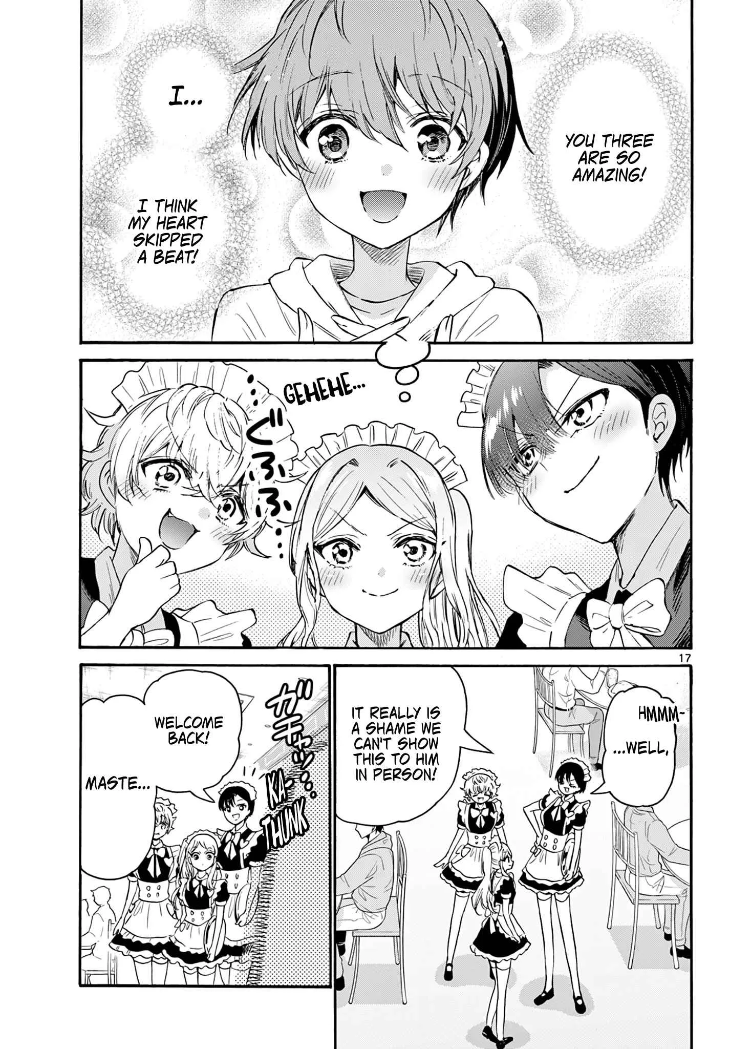 Mikadono Sanshimai wa Angai, Choroi Chapter 64 page 16