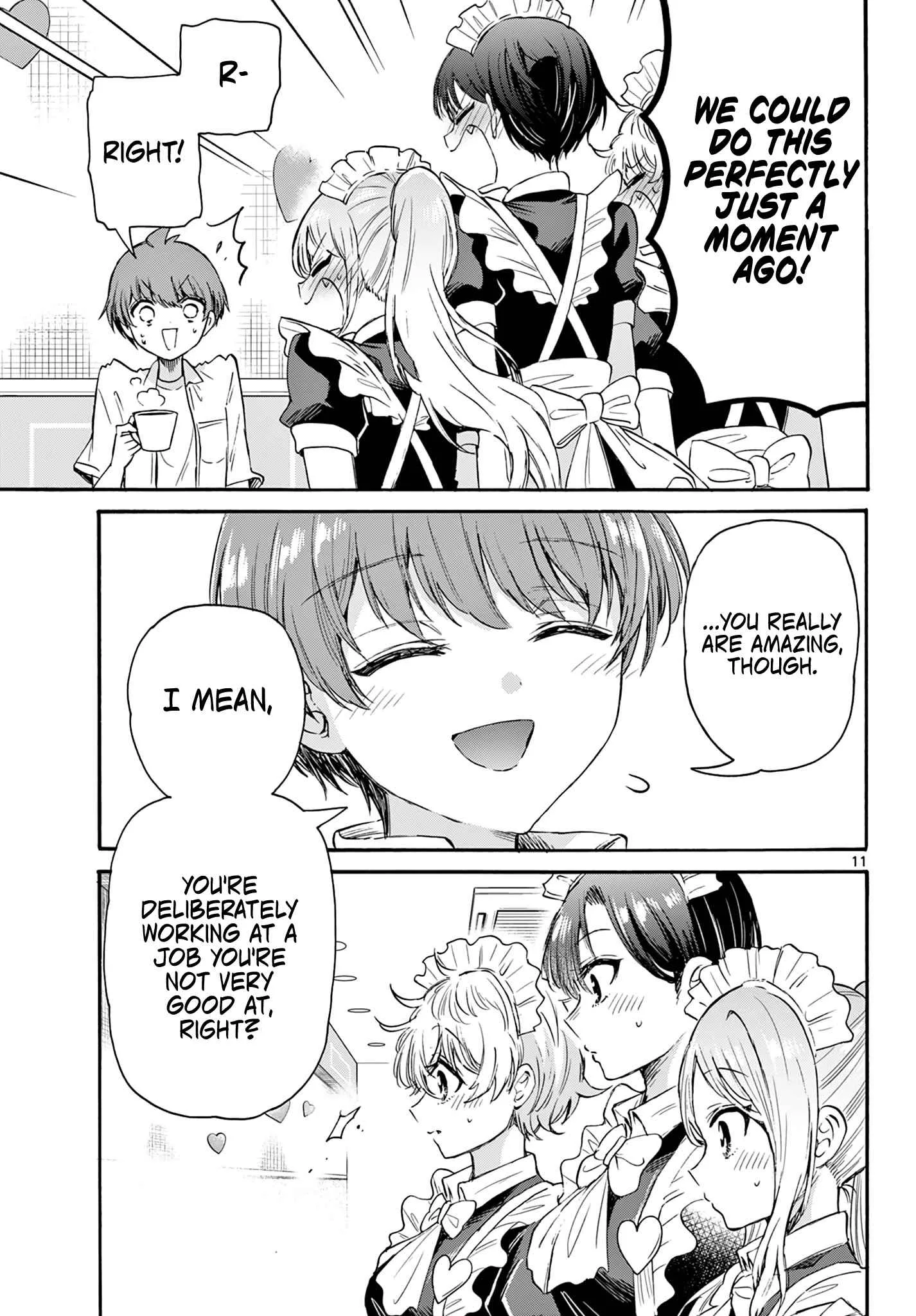 Mikadono Sanshimai wa Angai, Choroi Chapter 65 page 11
