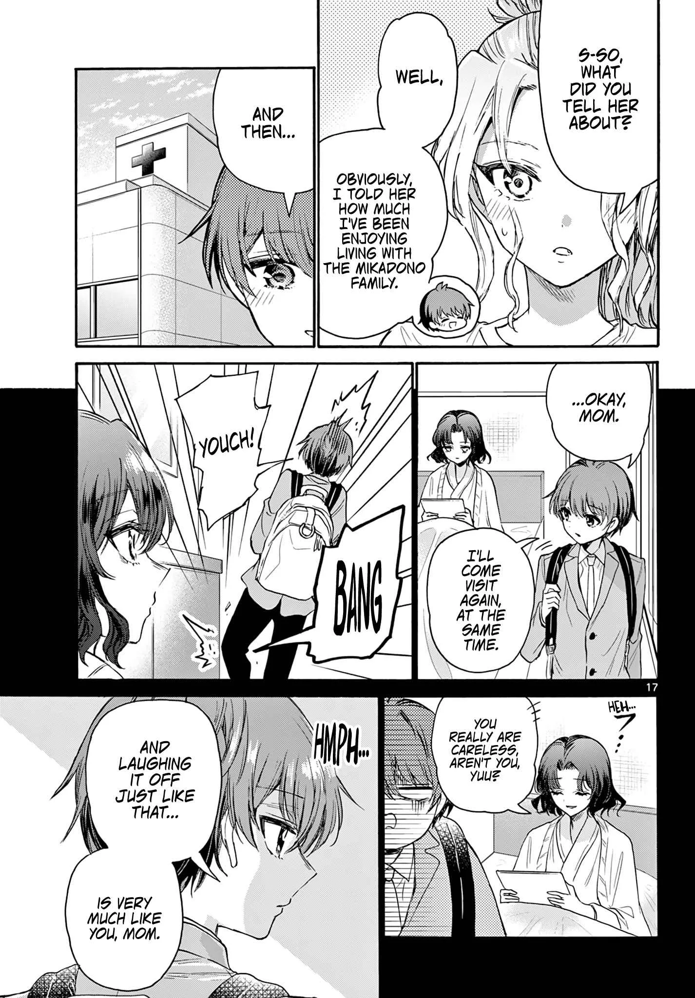 Mikadono Sanshimai wa Angai, Choroi Chapter 66 page 17