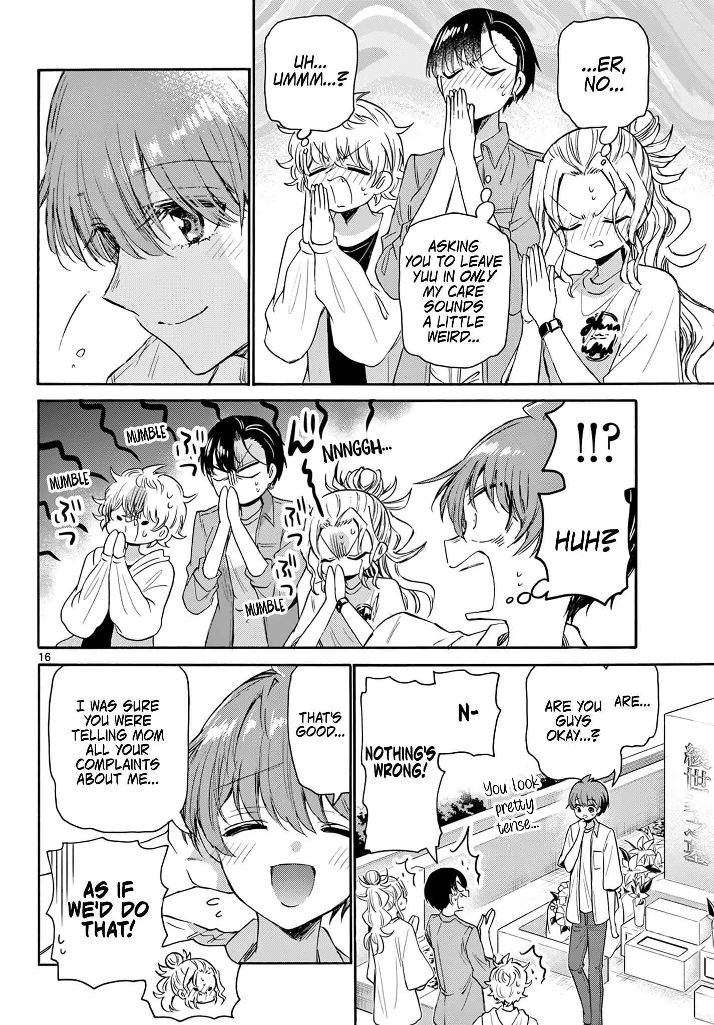 Mikadono Sanshimai wa Angai, Choroi Chapter 66 page 16