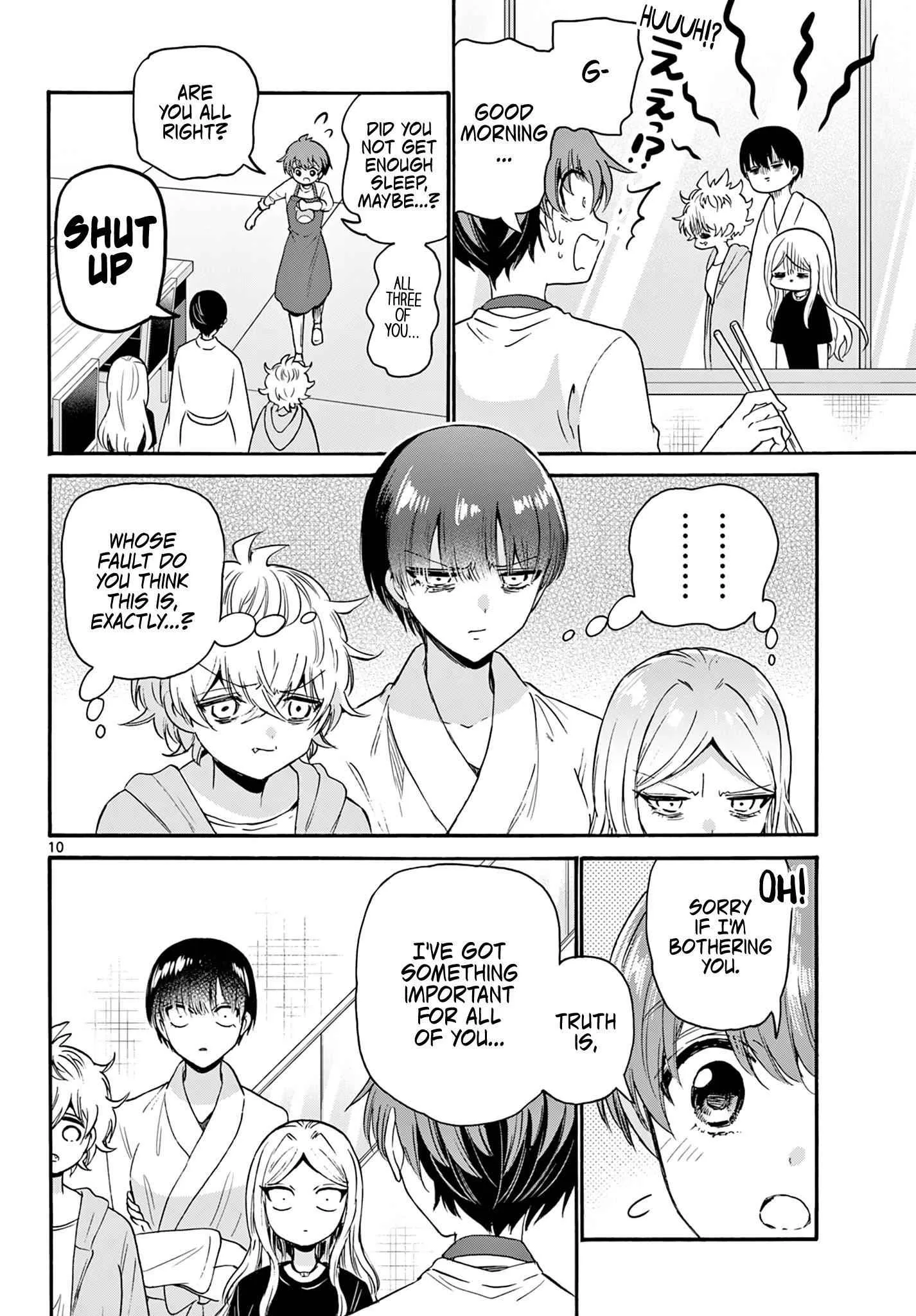 Mikadono Sanshimai wa Angai, Choroi Chapter 68 page 10