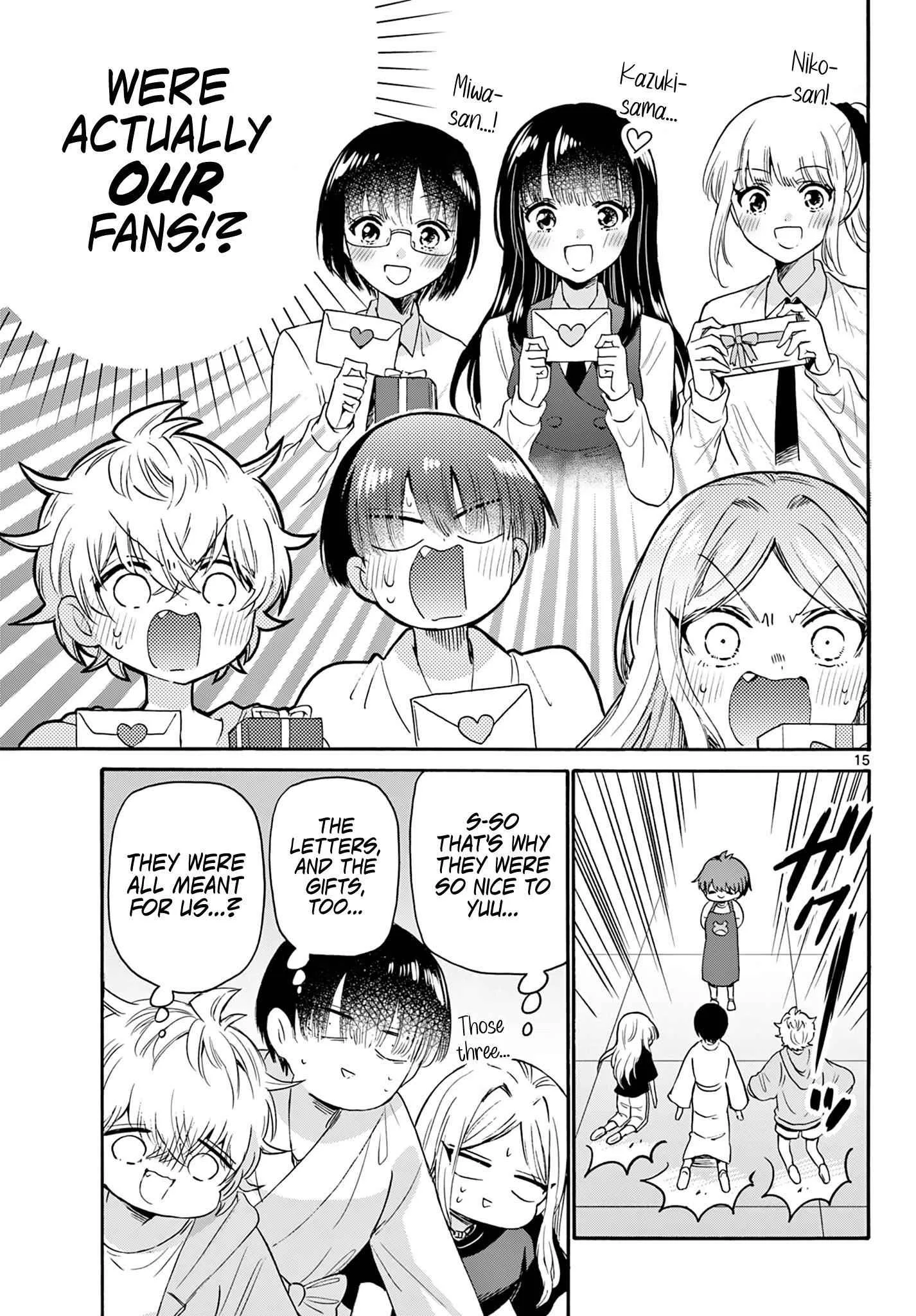 Mikadono Sanshimai wa Angai, Choroi Chapter 68 page 15