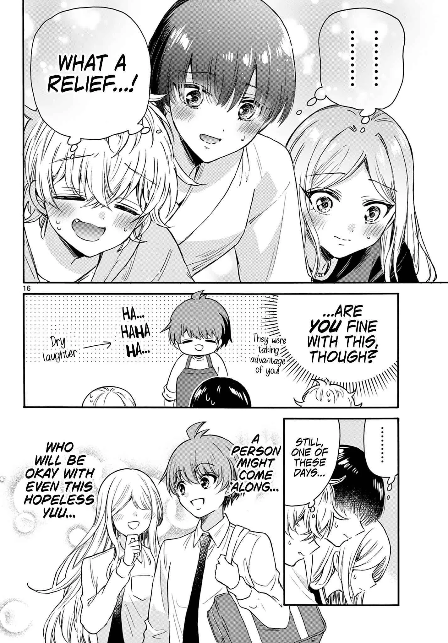 Mikadono Sanshimai wa Angai, Choroi Chapter 68 page 16
