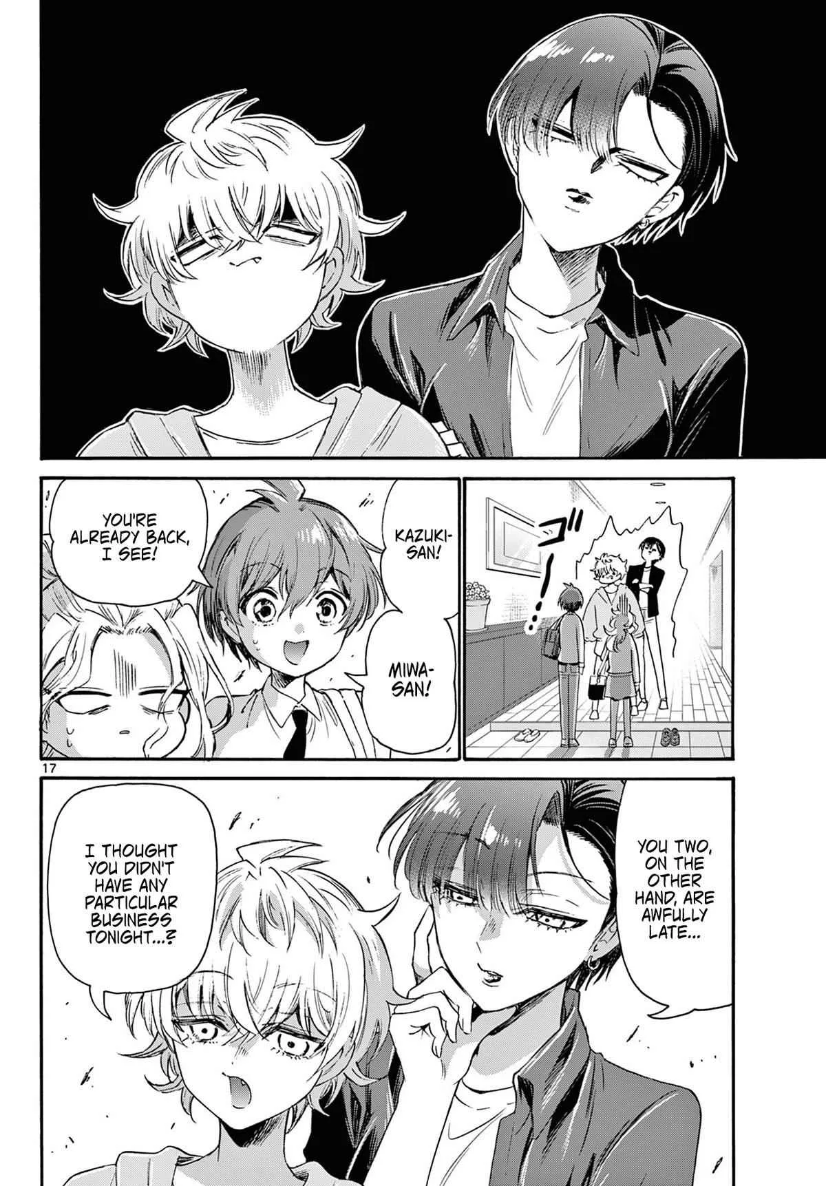 Mikadono Sanshimai wa Angai, Choroi Chapter 69 page 17