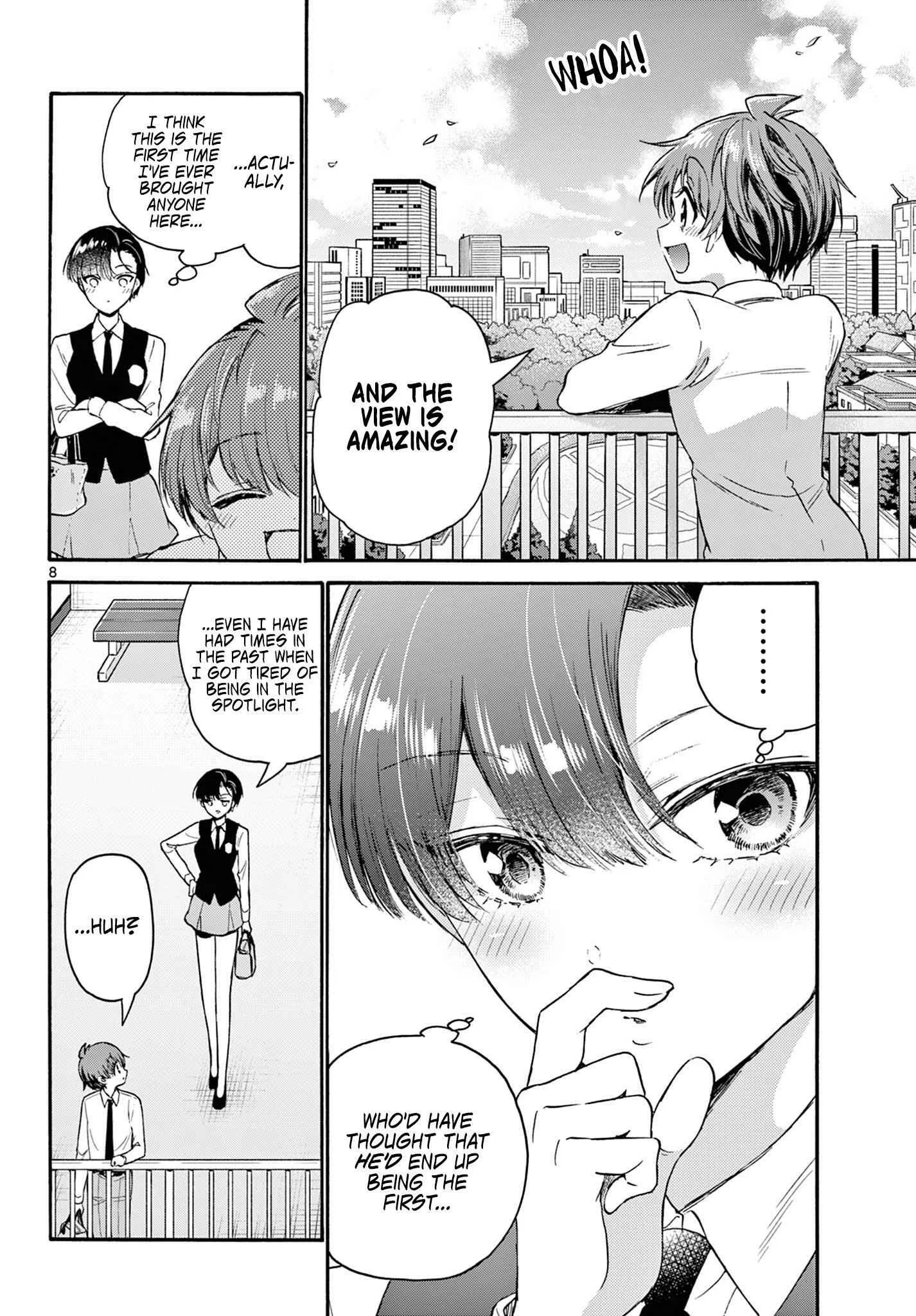 Mikadono Sanshimai wa Angai, Choroi Chapter 70 page 8