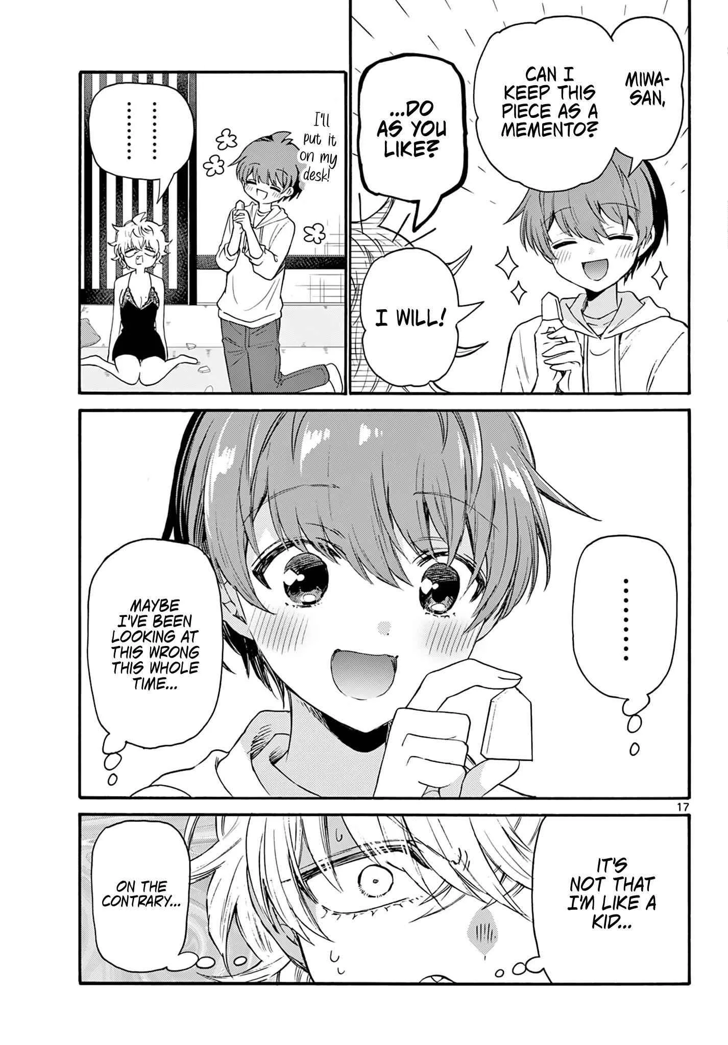 Mikadono Sanshimai wa Angai, Choroi Chapter 71 page 17