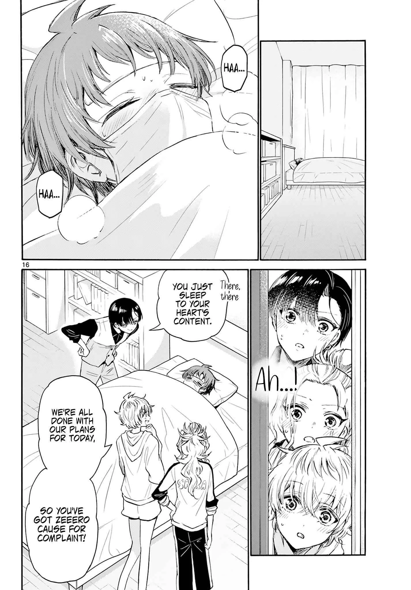 Mikadono Sanshimai wa Angai, Choroi Chapter 73 page 16
