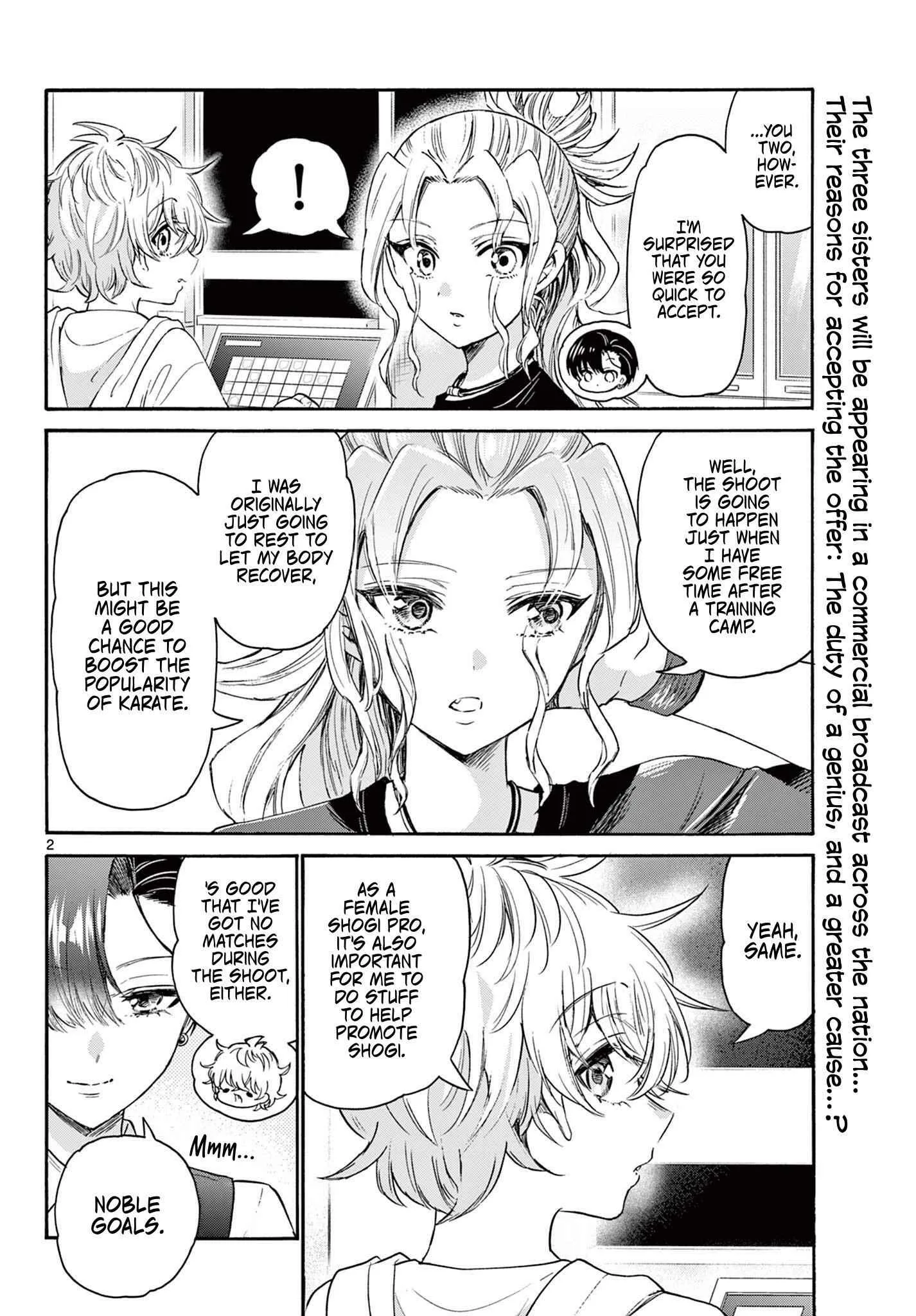 Mikadono Sanshimai wa Angai, Choroi Chapter 76 page 2