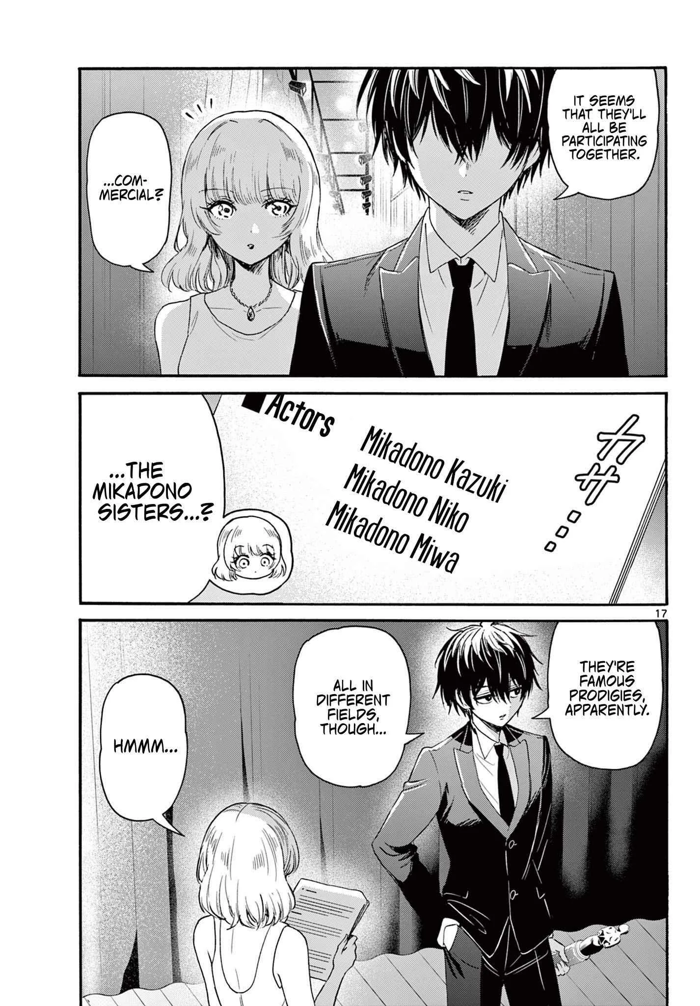 Mikadono Sanshimai wa Angai, Choroi Chapter 76 page 16