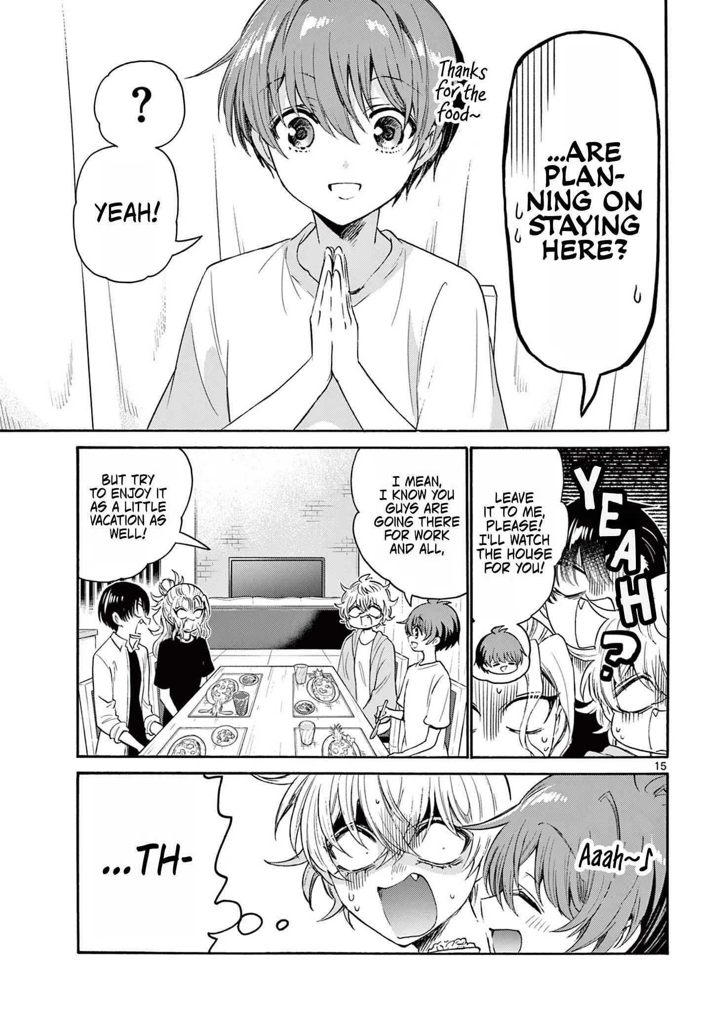 Mikadono Sanshimai wa Angai, Choroi Chapter 77 page 15