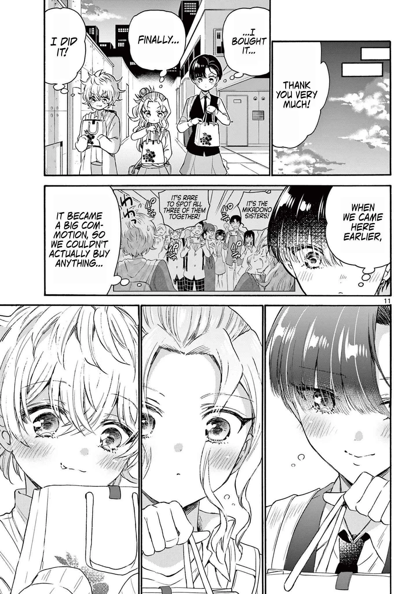 Mikadono Sanshimai wa Angai, Choroi Chapter 77 page 11