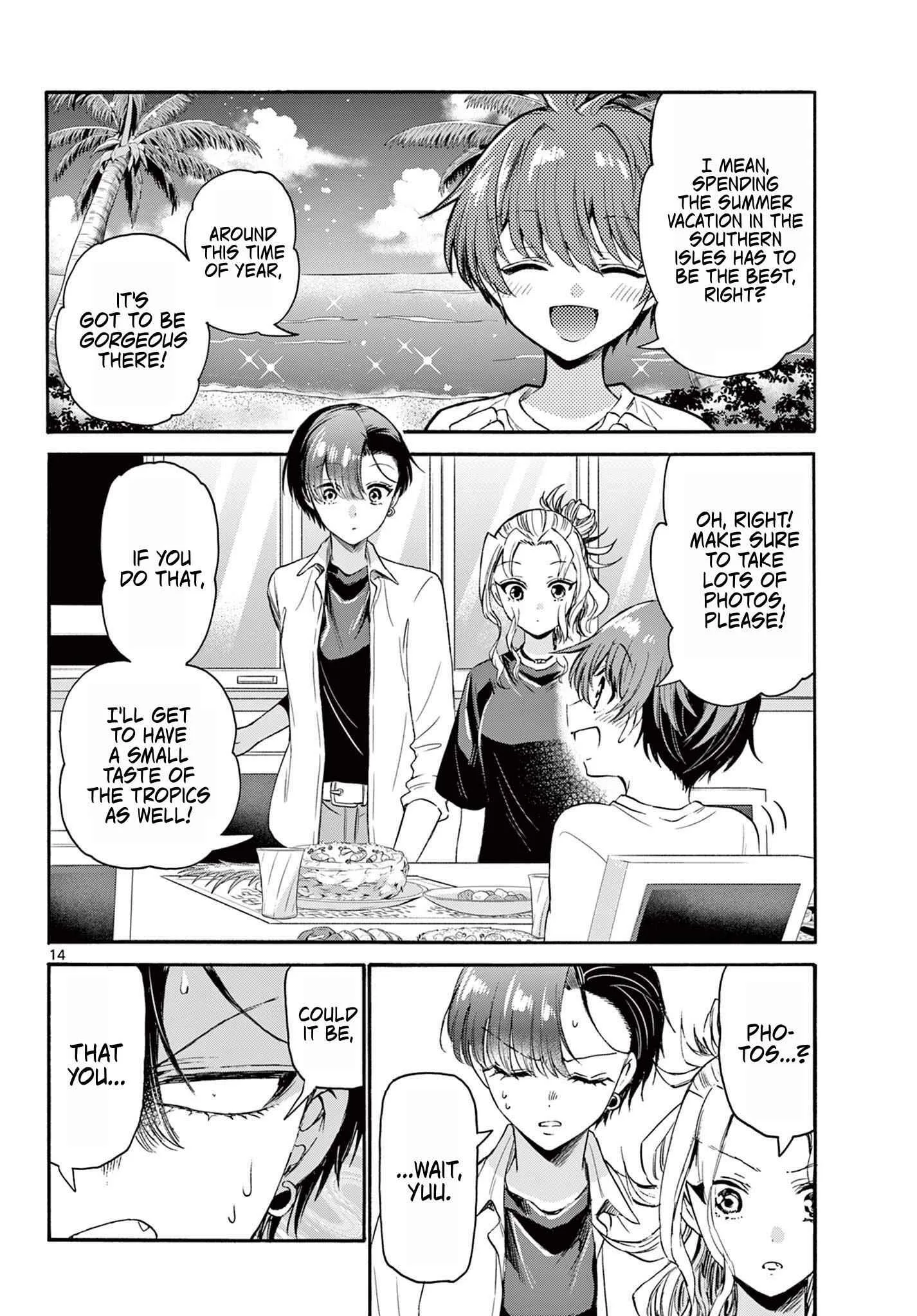 Mikadono Sanshimai wa Angai, Choroi Chapter 77 page 14