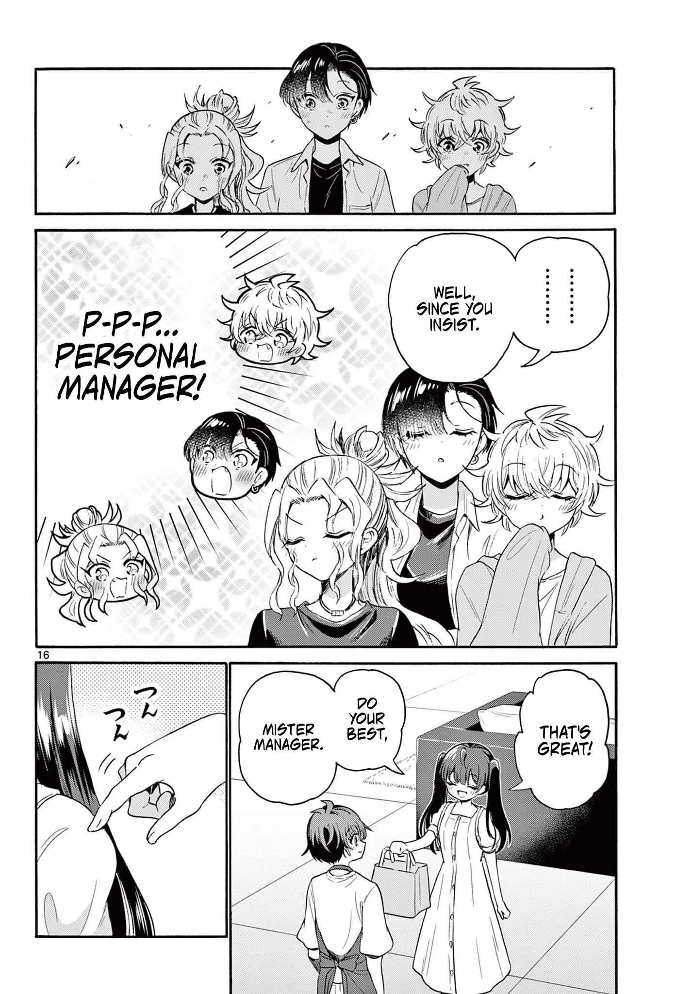 Mikadono Sanshimai wa Angai, Choroi Chapter 78 page 16