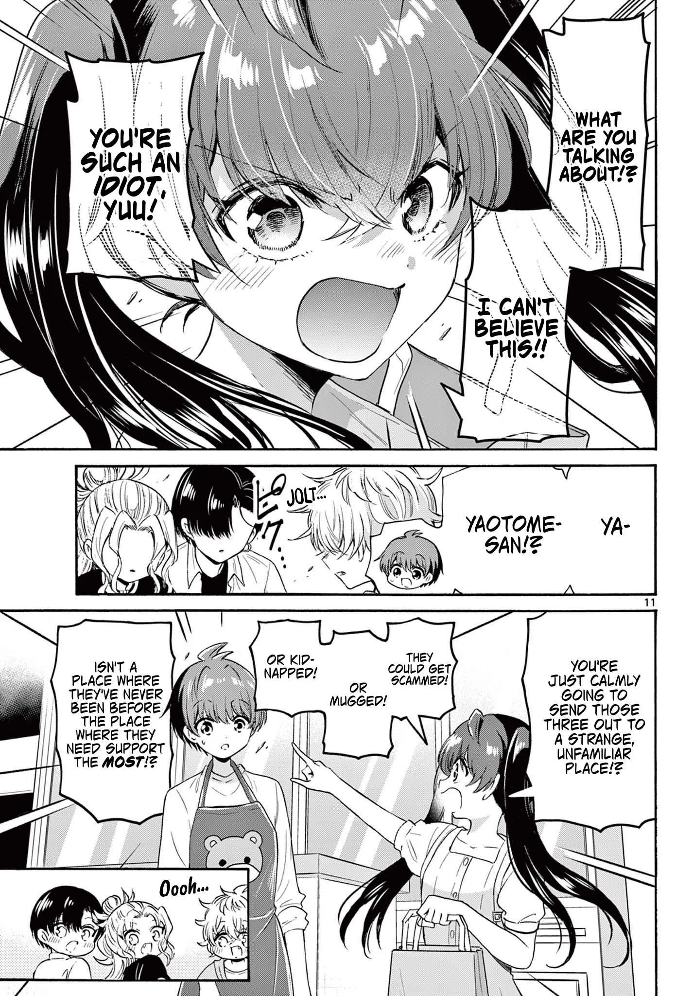 Mikadono Sanshimai wa Angai, Choroi Chapter 78 page 11