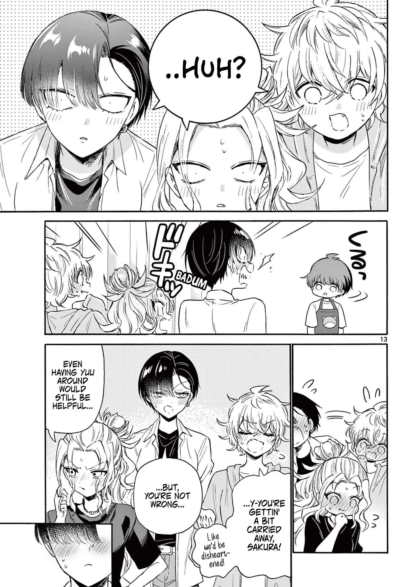 Mikadono Sanshimai wa Angai, Choroi Chapter 78 page 13