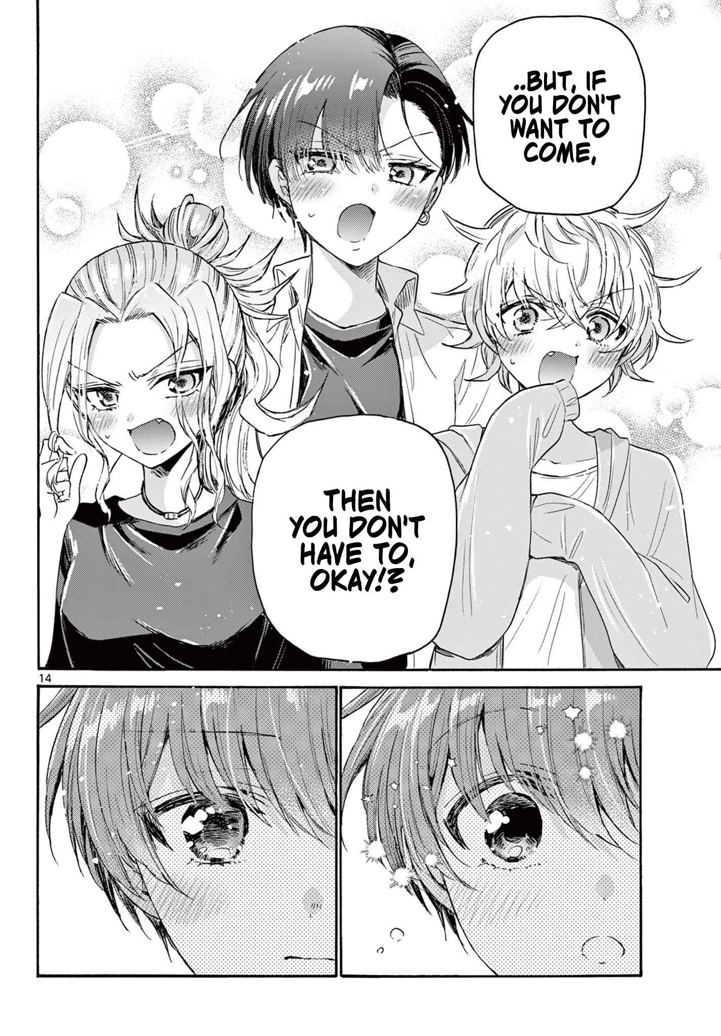 Mikadono Sanshimai wa Angai, Choroi Chapter 78 page 14