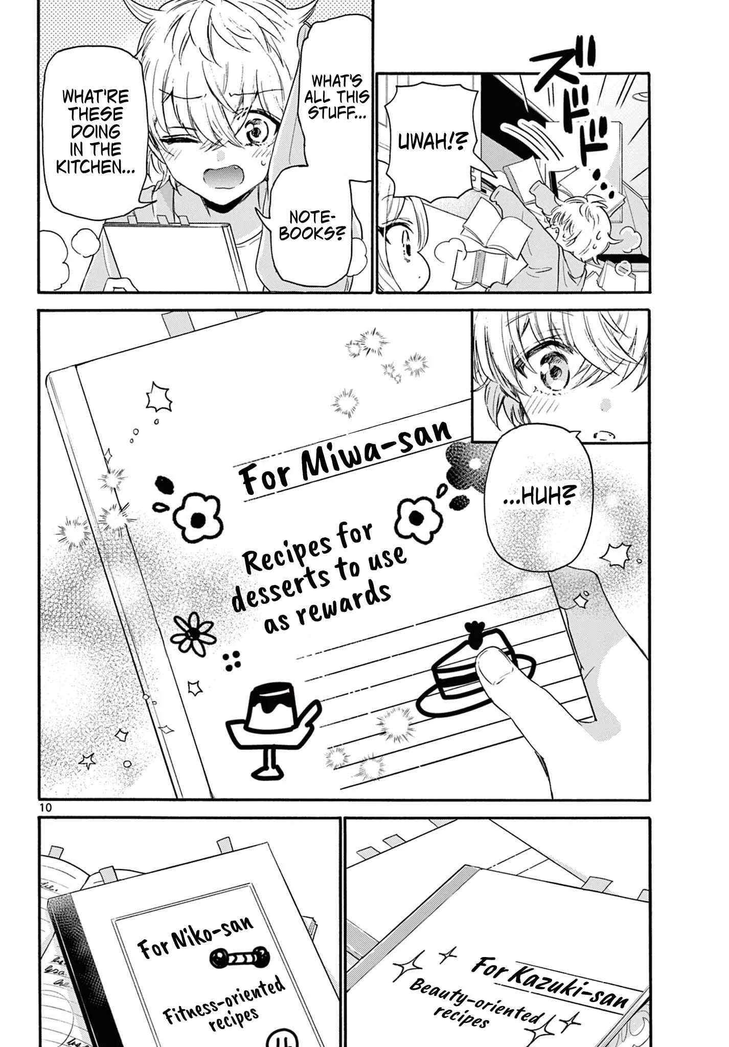 Mikadono Sanshimai wa Angai, Choroi Chapter 79 page 10
