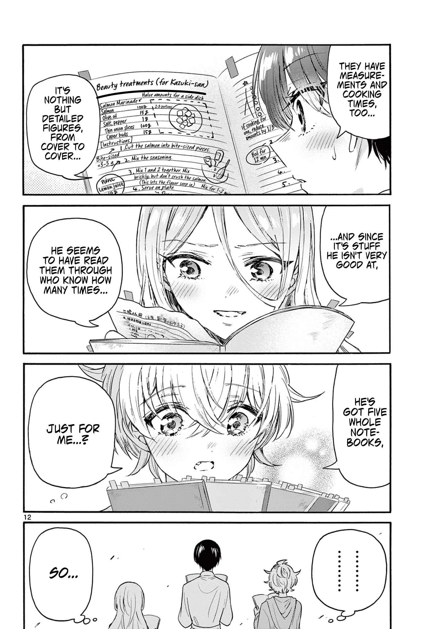 Mikadono Sanshimai wa Angai, Choroi Chapter 79 page 12