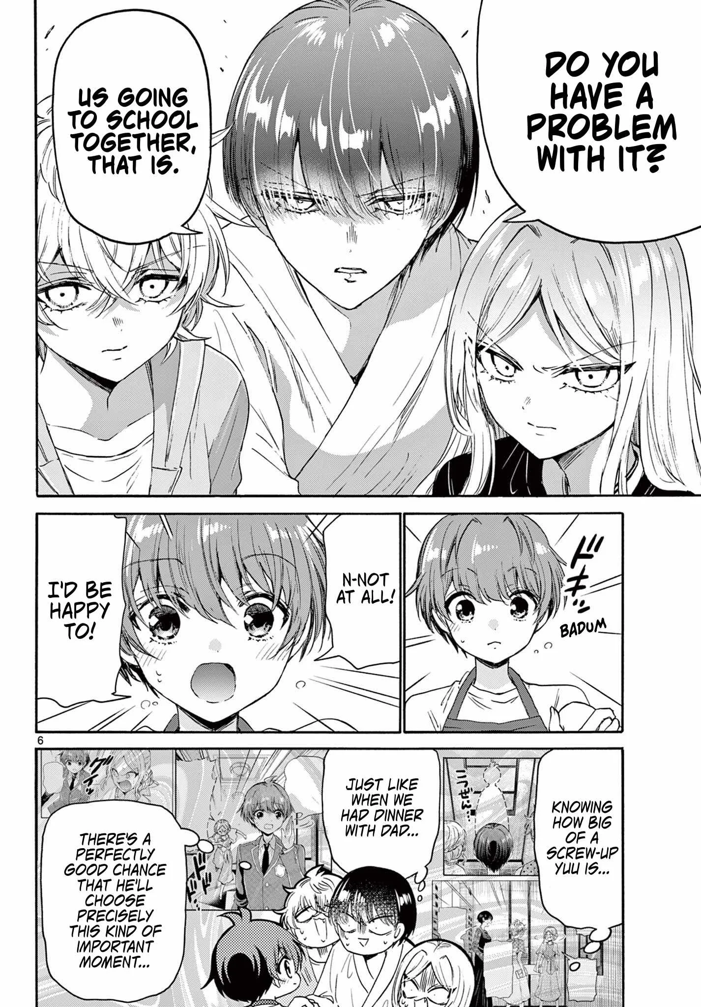 Mikadono Sanshimai wa Angai, Choroi Chapter 80 page 6