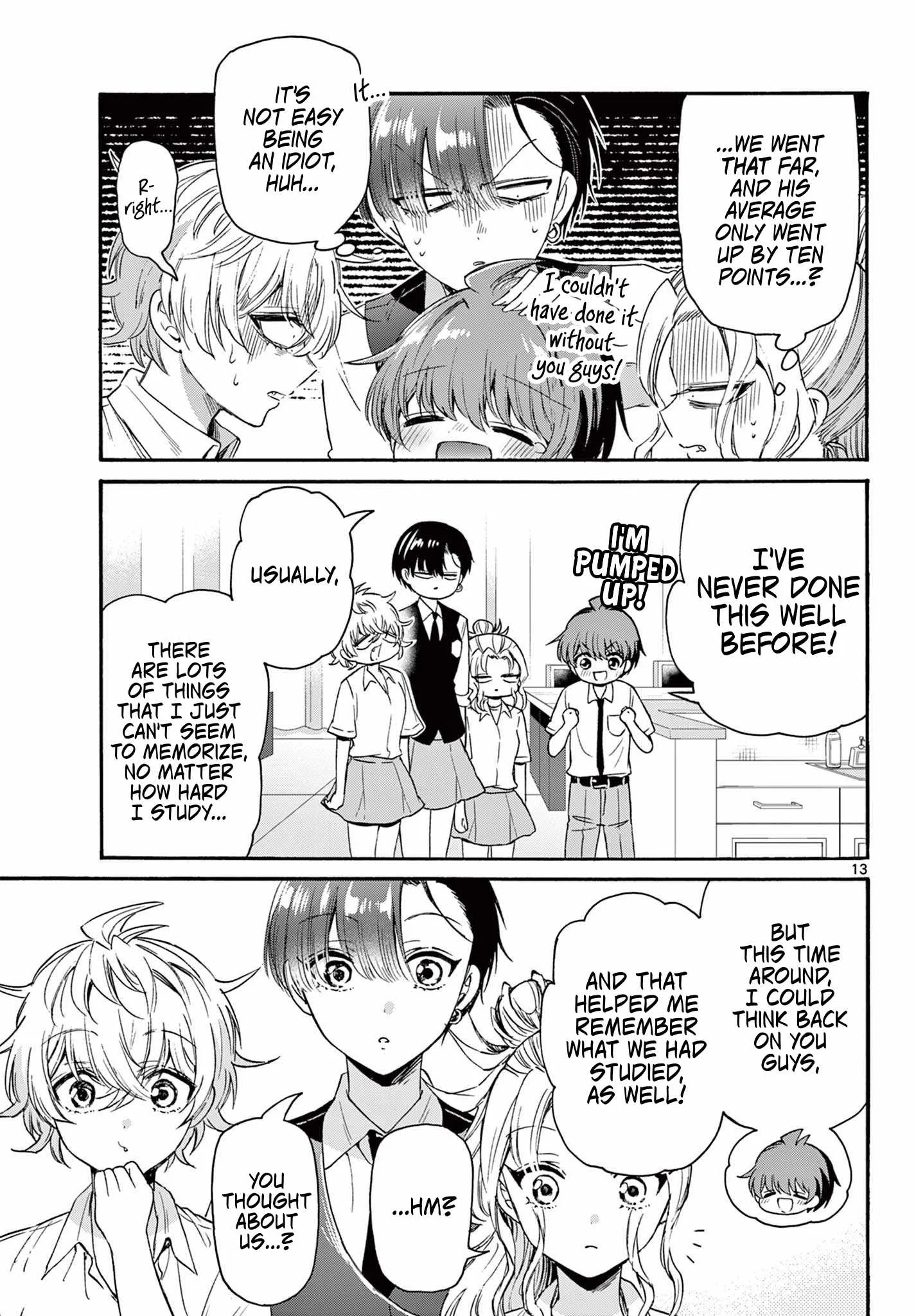 Mikadono Sanshimai wa Angai, Choroi Chapter 80 page 13