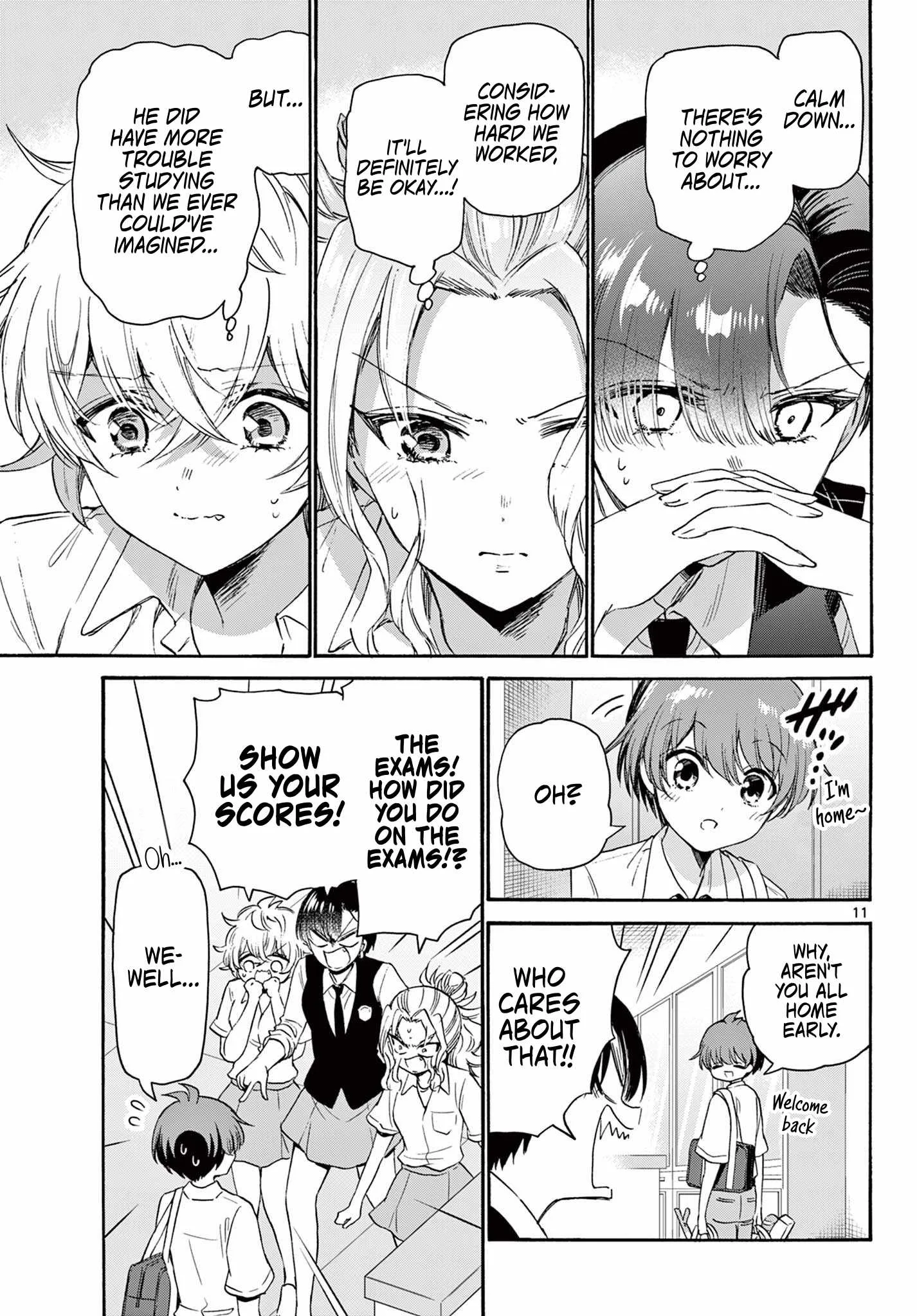 Mikadono Sanshimai wa Angai, Choroi Chapter 80 page 11