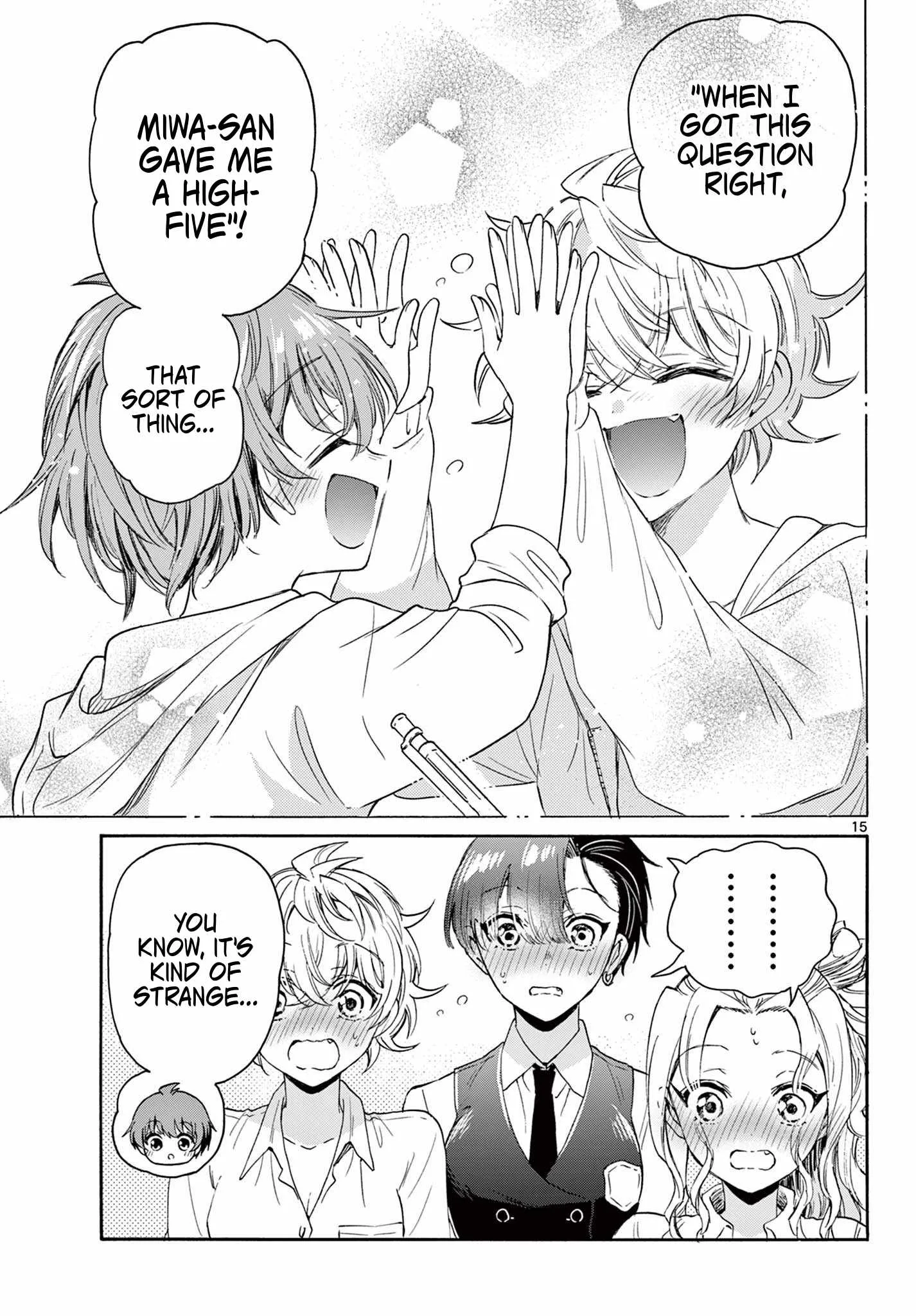 Mikadono Sanshimai wa Angai, Choroi Chapter 80 page 15