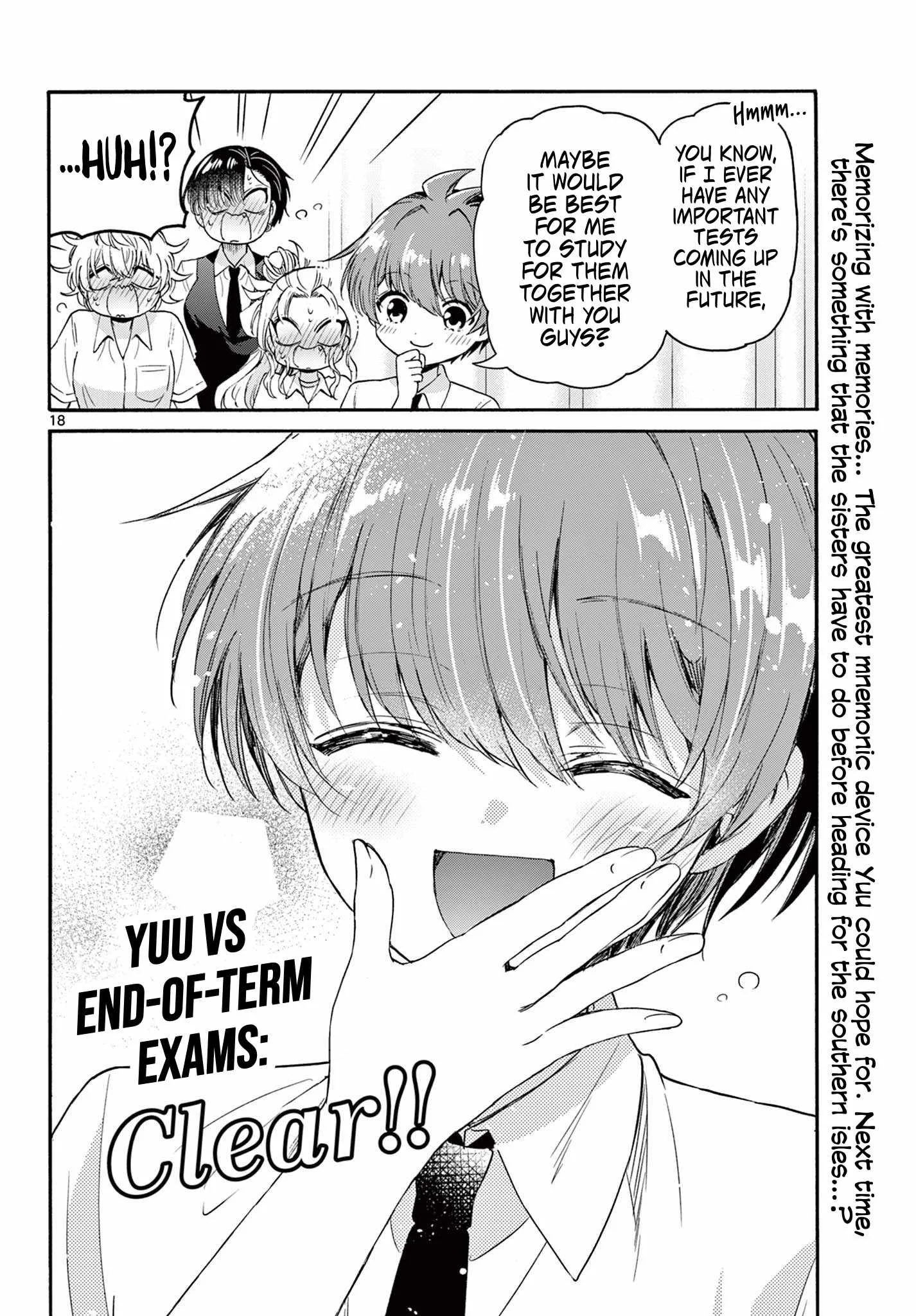 Mikadono Sanshimai wa Angai, Choroi Chapter 80 page 18