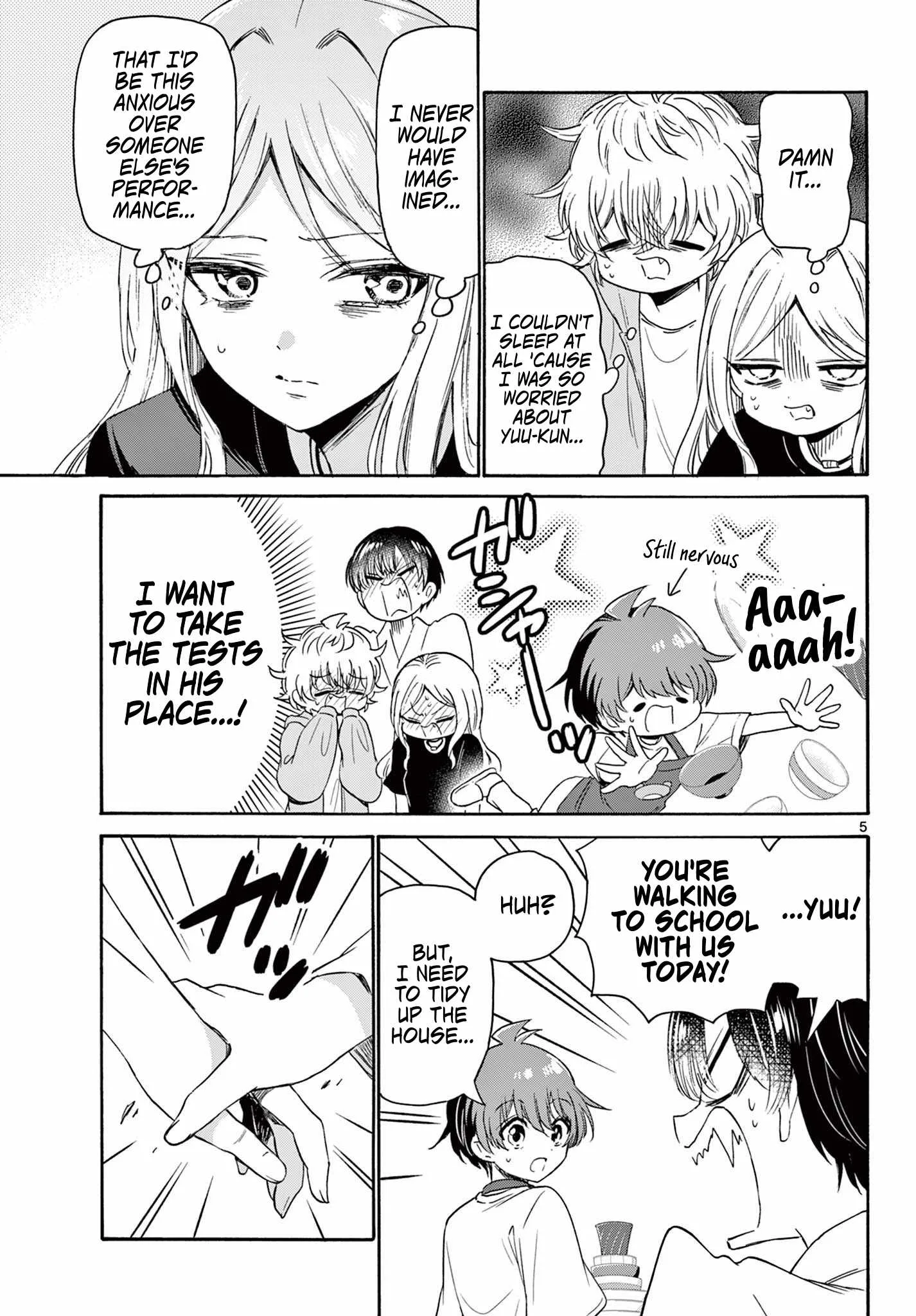 Mikadono Sanshimai wa Angai, Choroi Chapter 80 page 5
