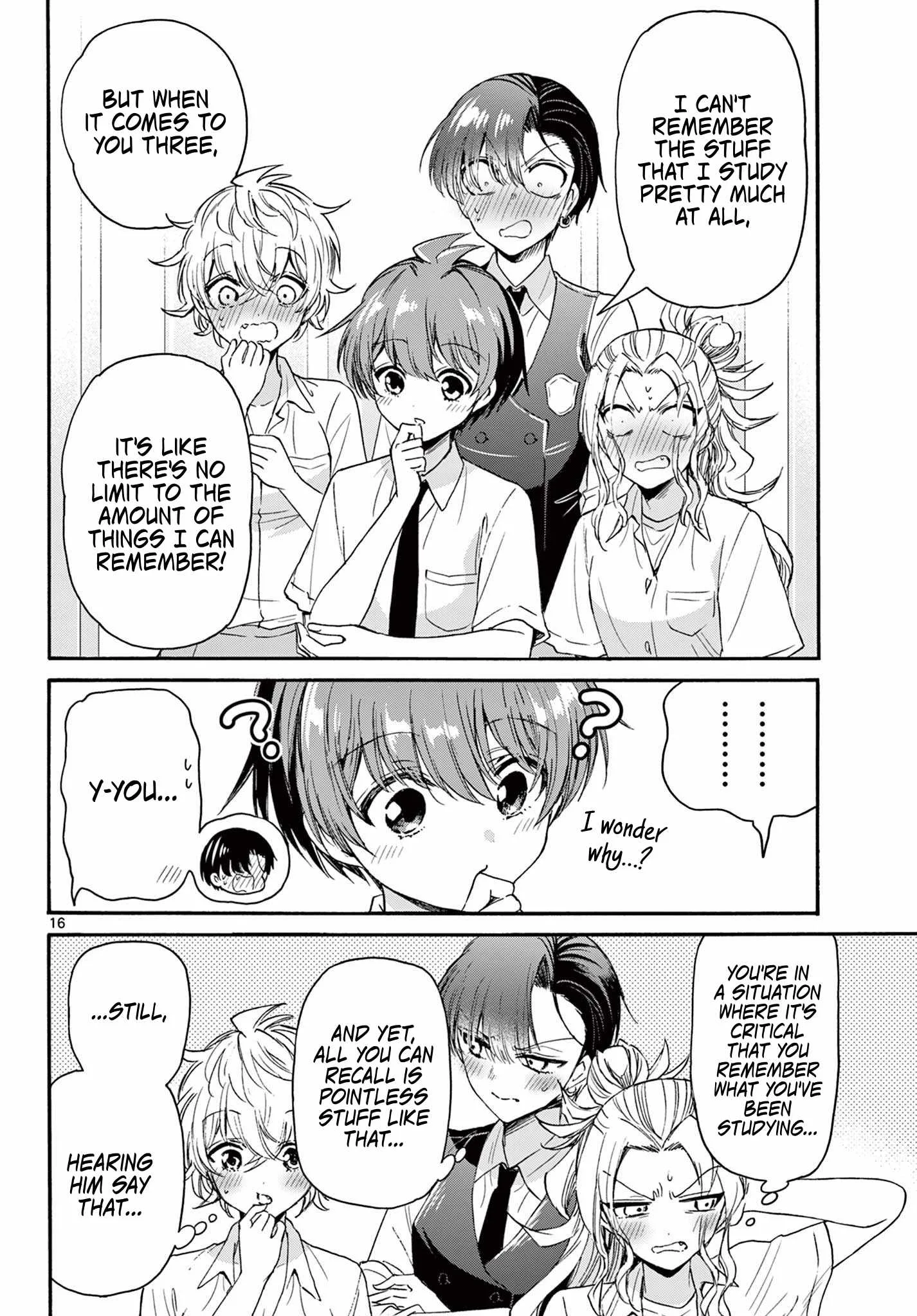 Mikadono Sanshimai wa Angai, Choroi Chapter 80 page 16