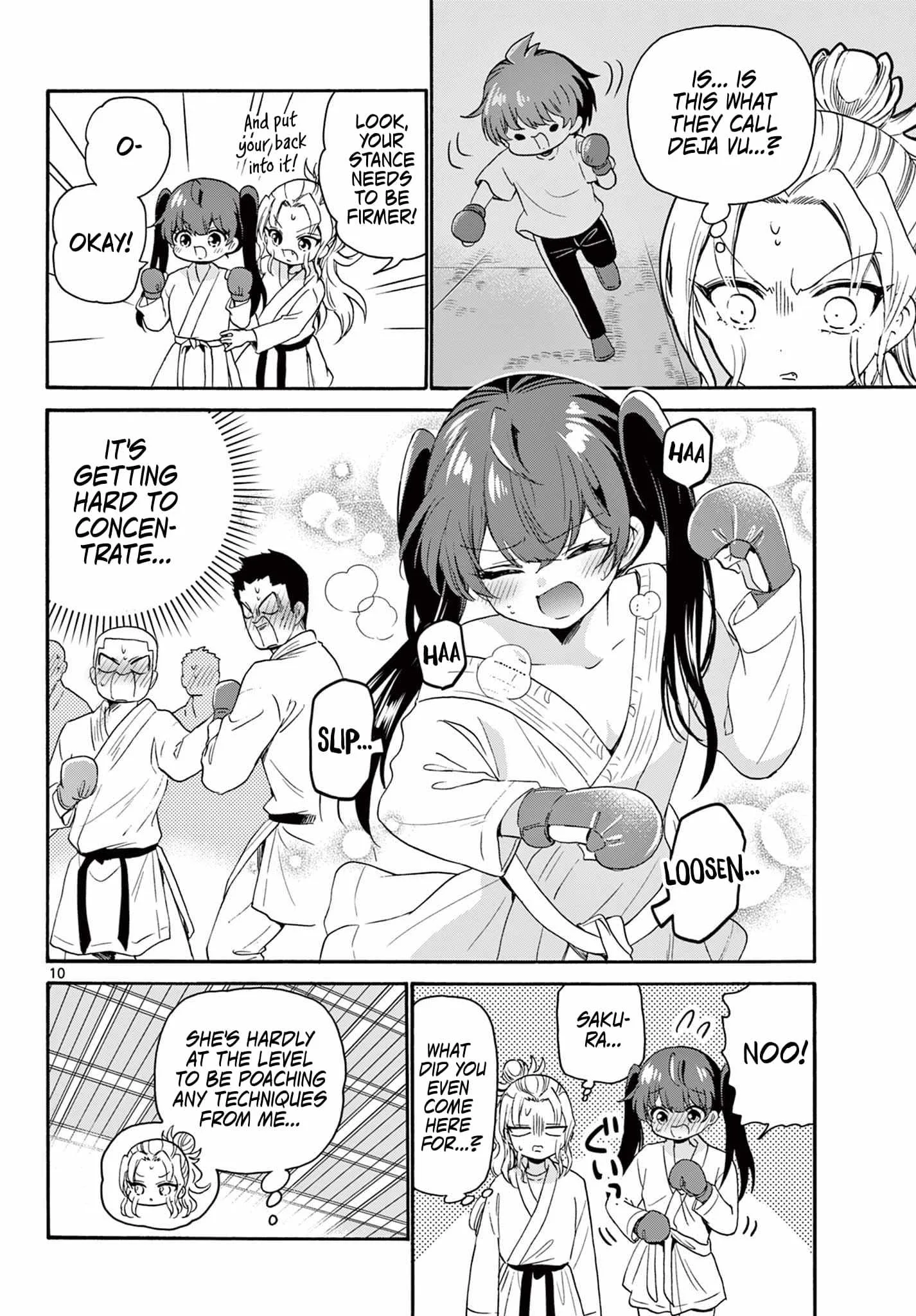 Mikadono Sanshimai wa Angai, Choroi Chapter 81 page 10