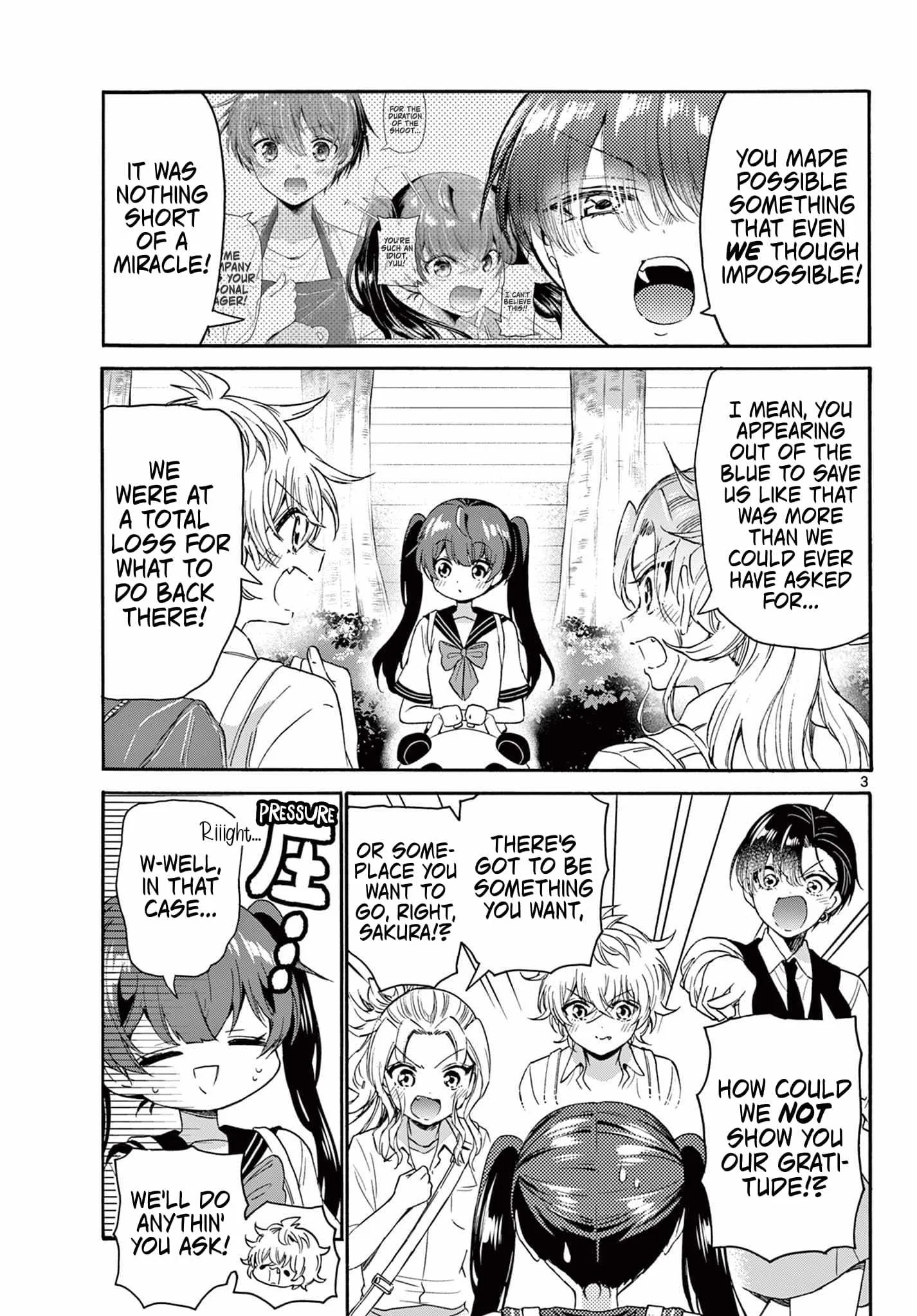 Mikadono Sanshimai wa Angai, Choroi Chapter 81 page 3