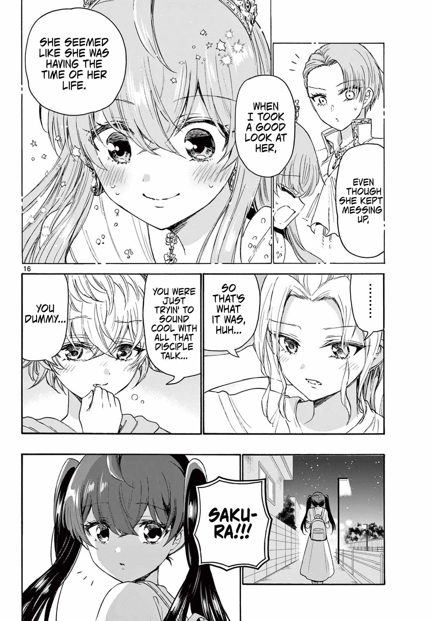Mikadono Sanshimai wa Angai, Choroi Chapter 81 page 16