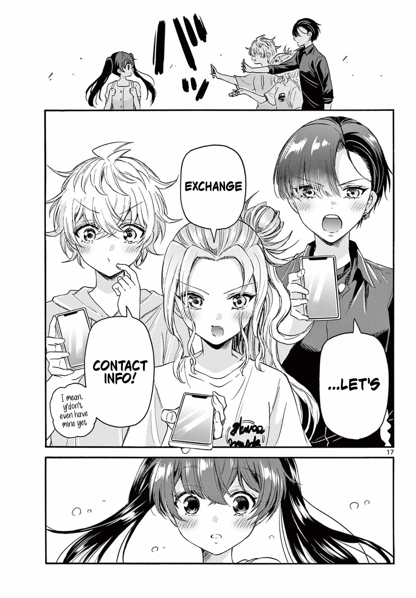 Mikadono Sanshimai wa Angai, Choroi Chapter 81 page 17