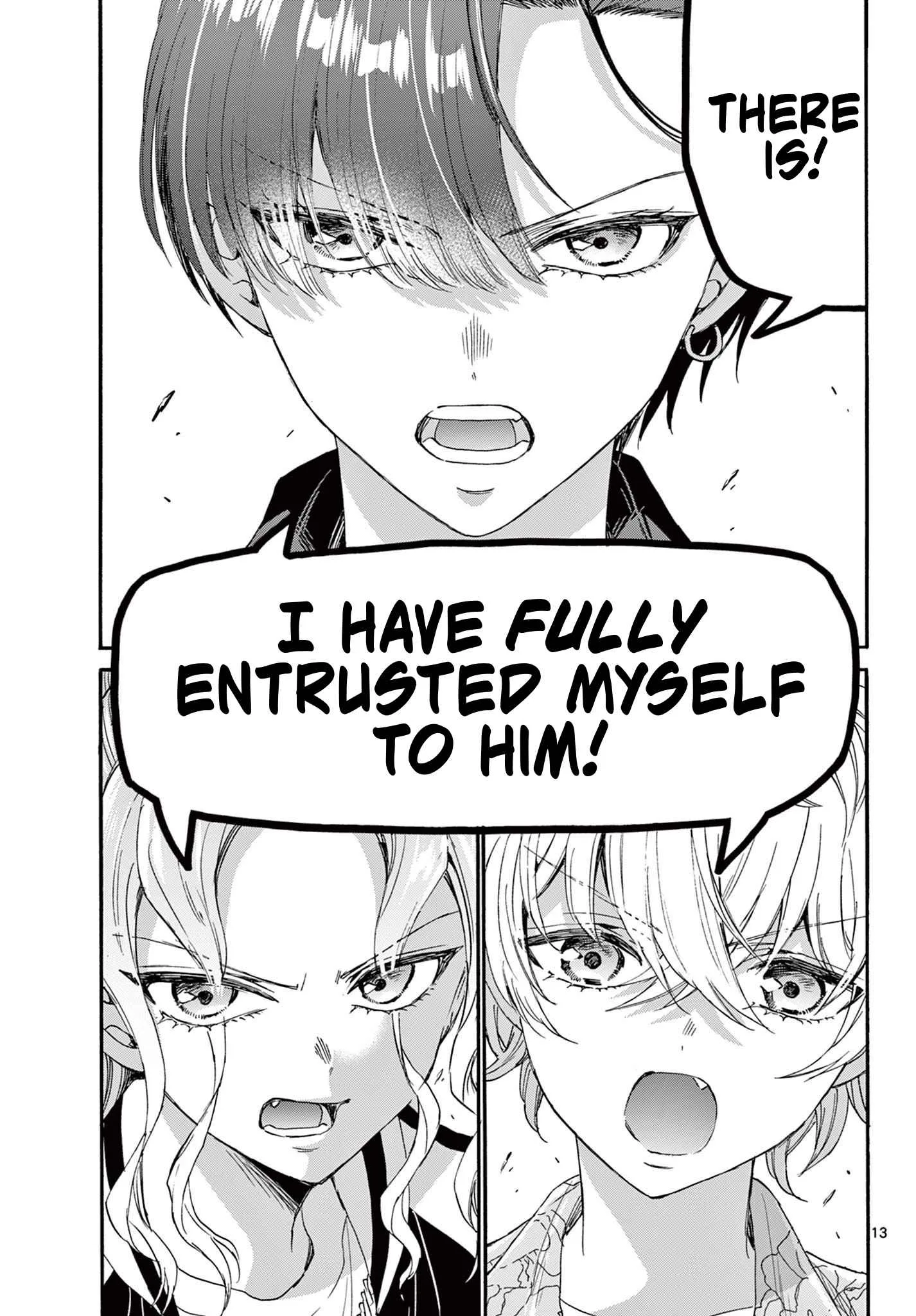 Mikadono Sanshimai wa Angai, Choroi Chapter 83 page 13