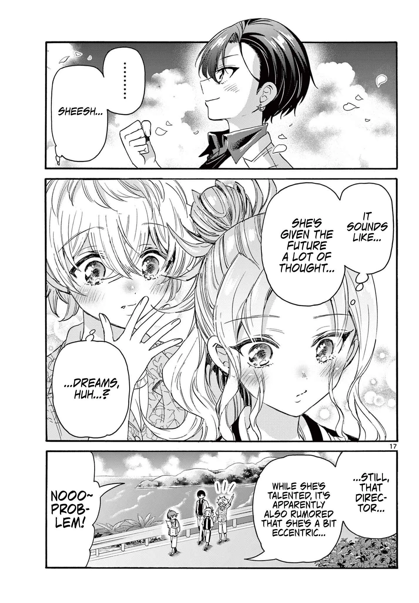 Mikadono Sanshimai wa Angai, Choroi Chapter 84 page 17