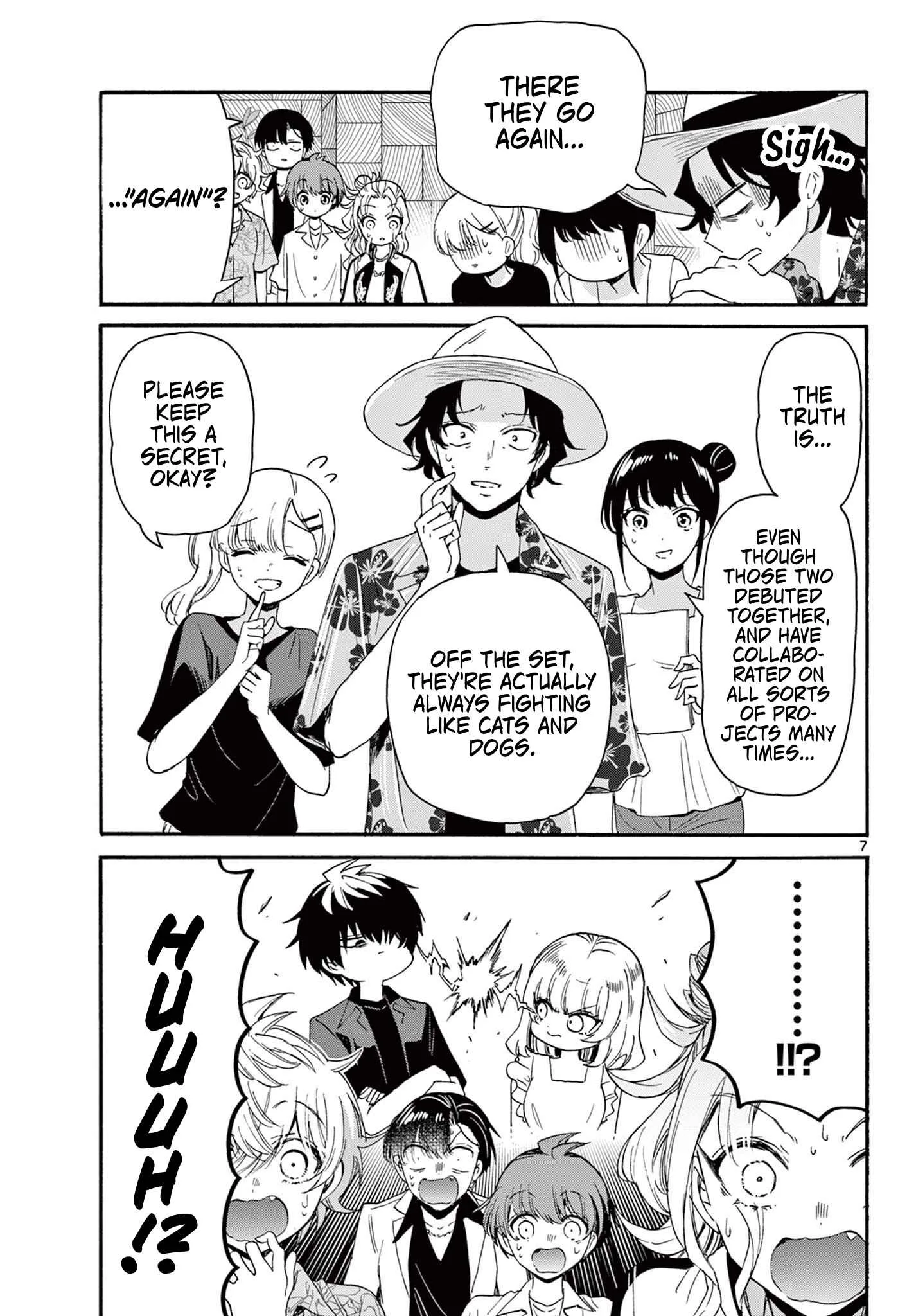 Mikadono Sanshimai wa Angai, Choroi Chapter 84 page 7