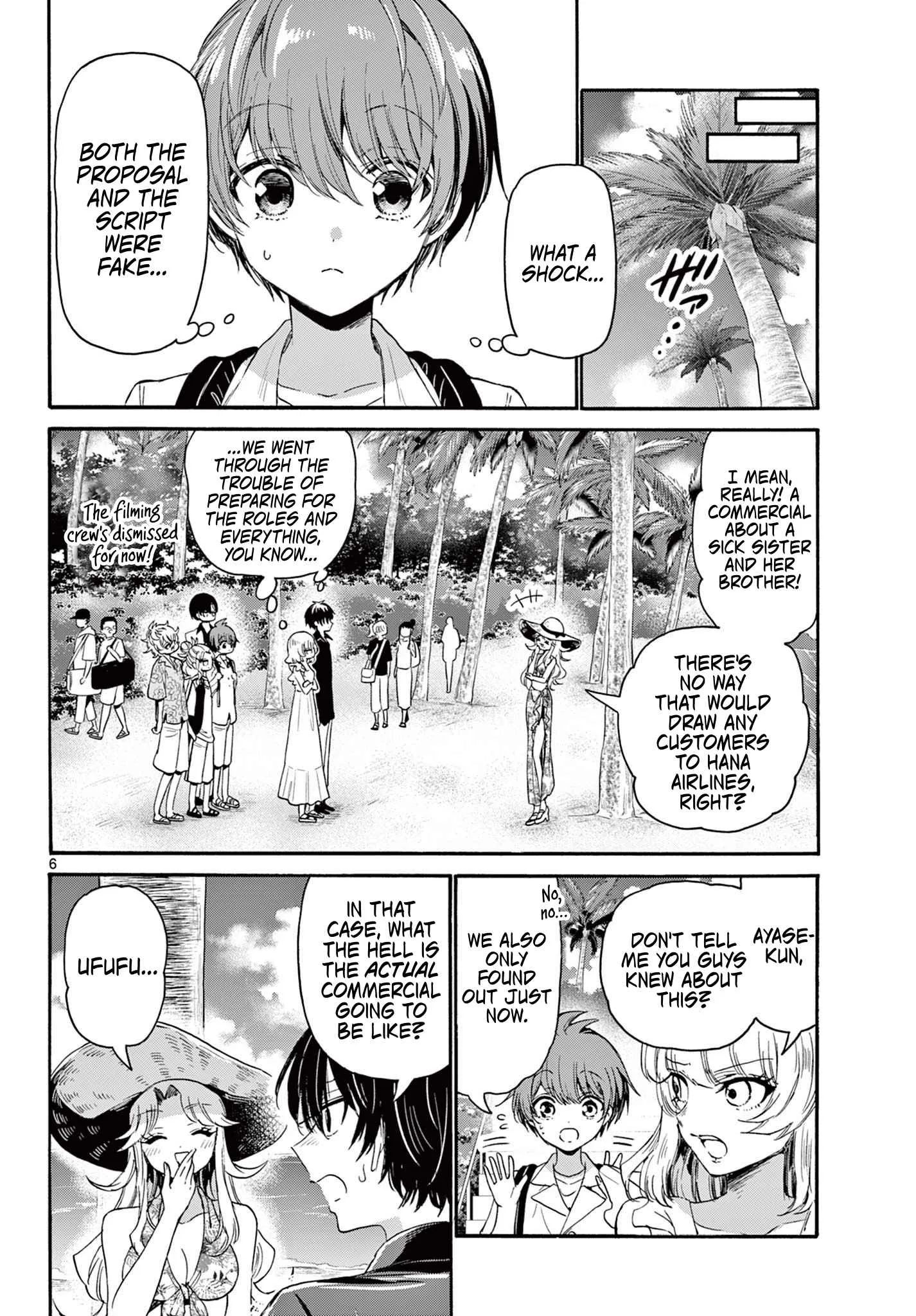 Mikadono Sanshimai wa Angai, Choroi Chapter 85 page 6
