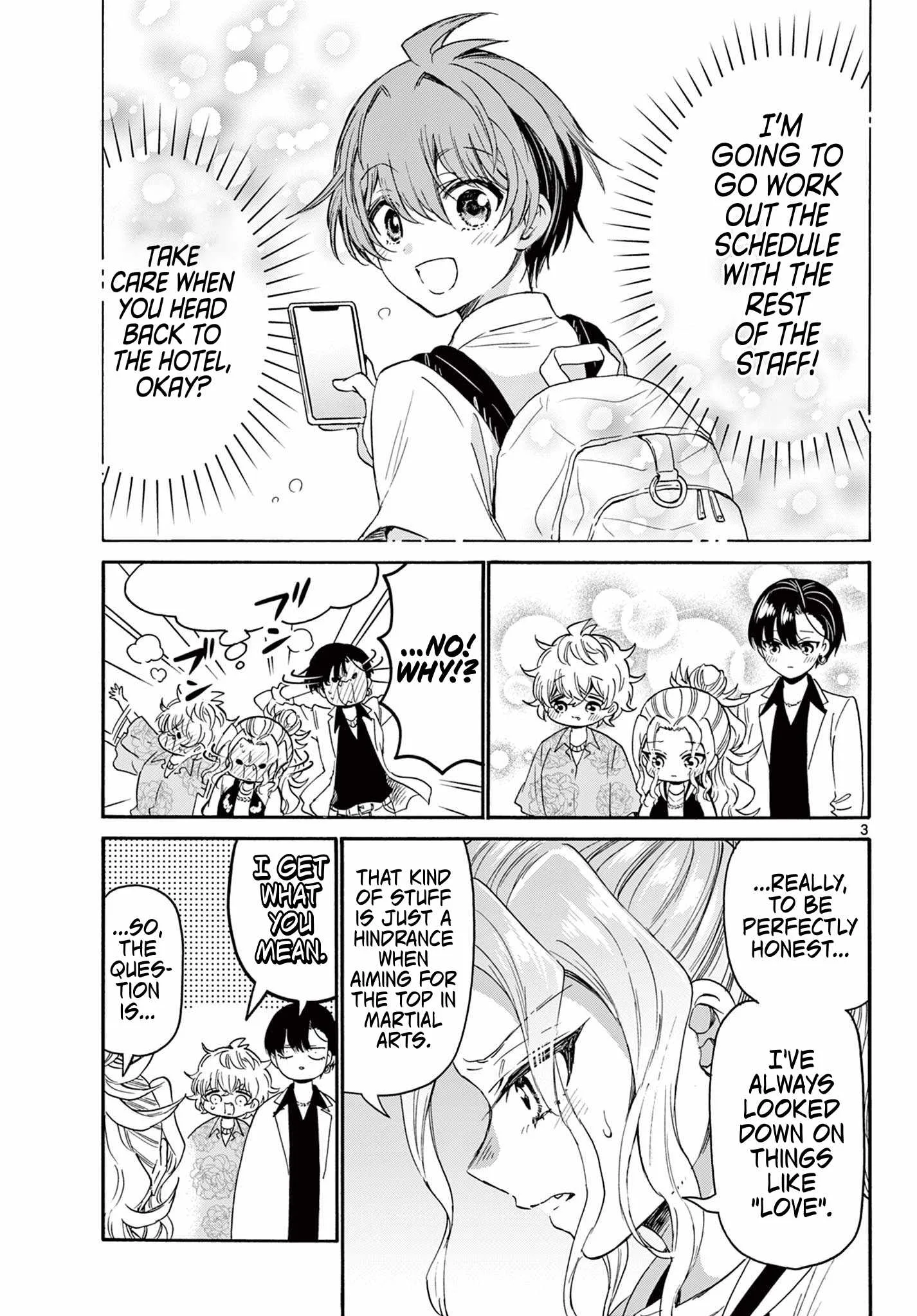 Mikadono Sanshimai wa Angai, Choroi Chapter 86 page 3