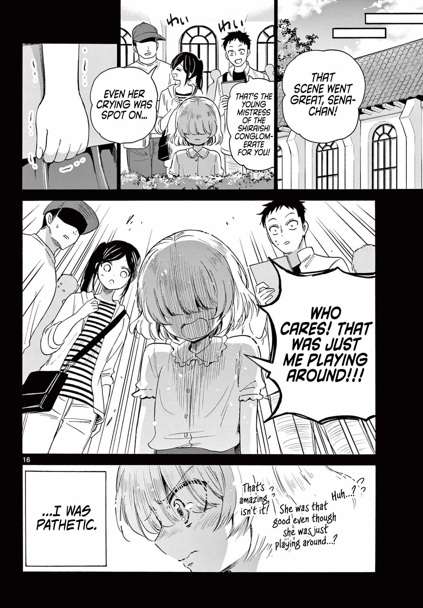 Mikadono Sanshimai wa Angai, Choroi Chapter 86 page 16