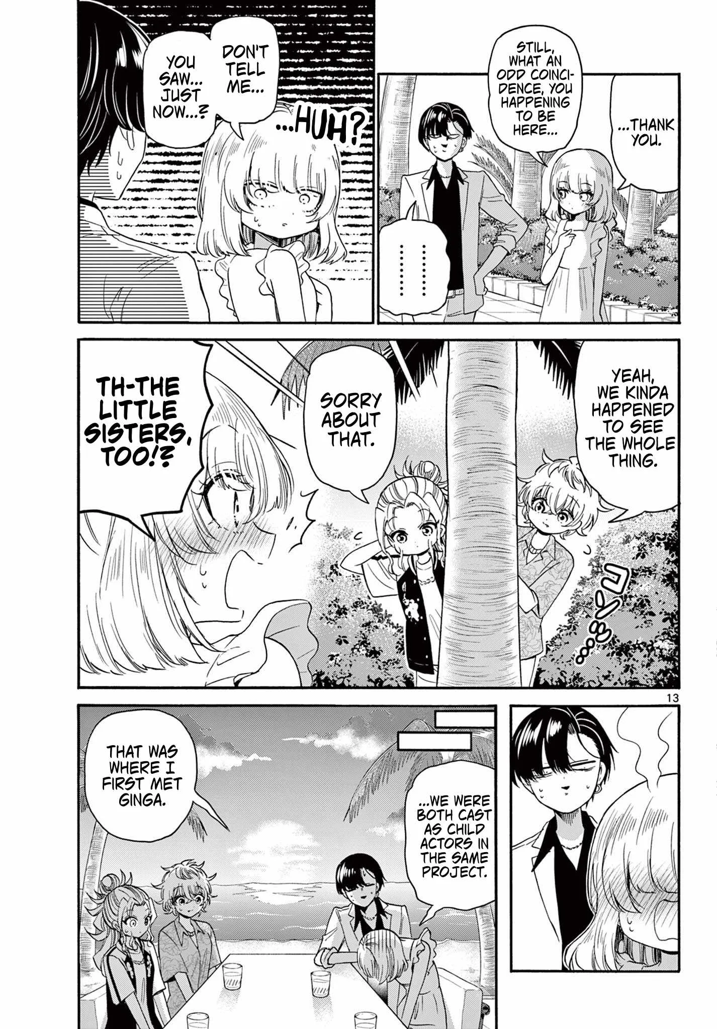 Mikadono Sanshimai wa Angai, Choroi Chapter 86 page 13